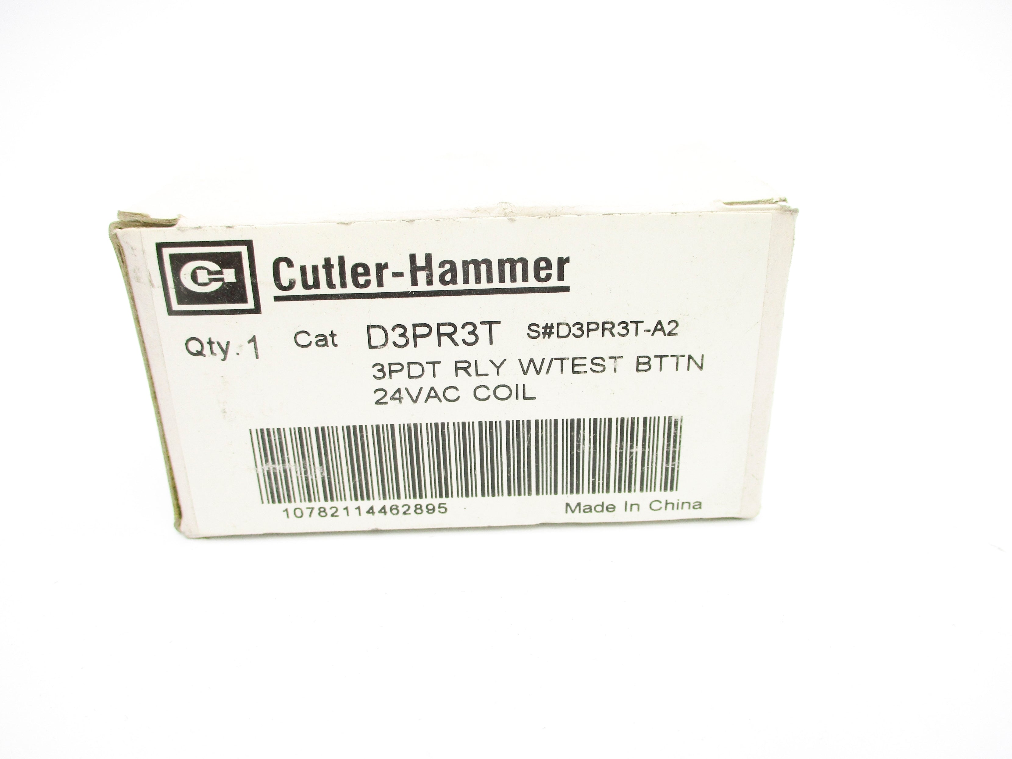 CUTLER HAMMER D3PR3T SER. A2 24VAC 10A NSMP