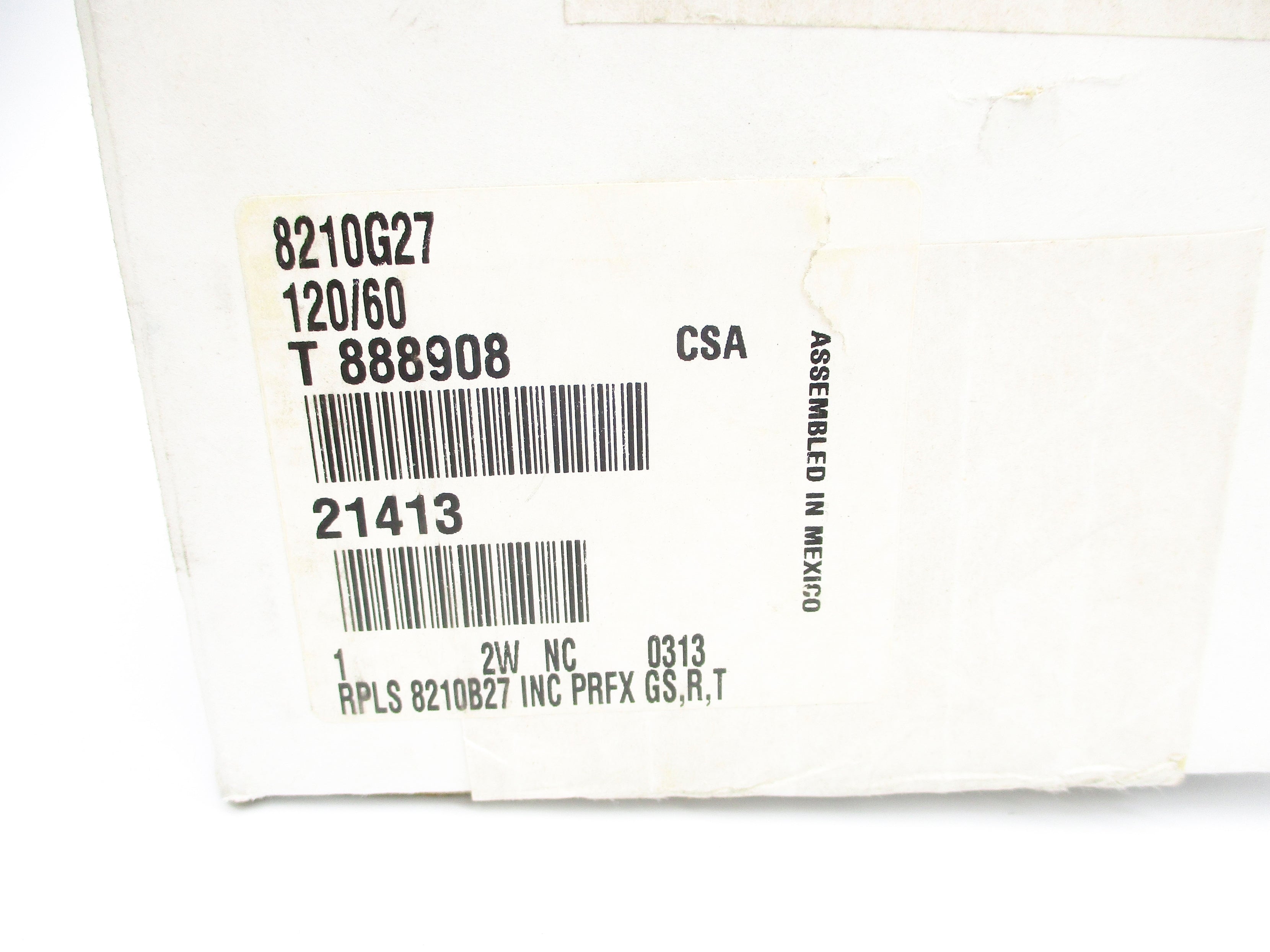 ASCO 8210G27 120V 300PSI 1" NSMP