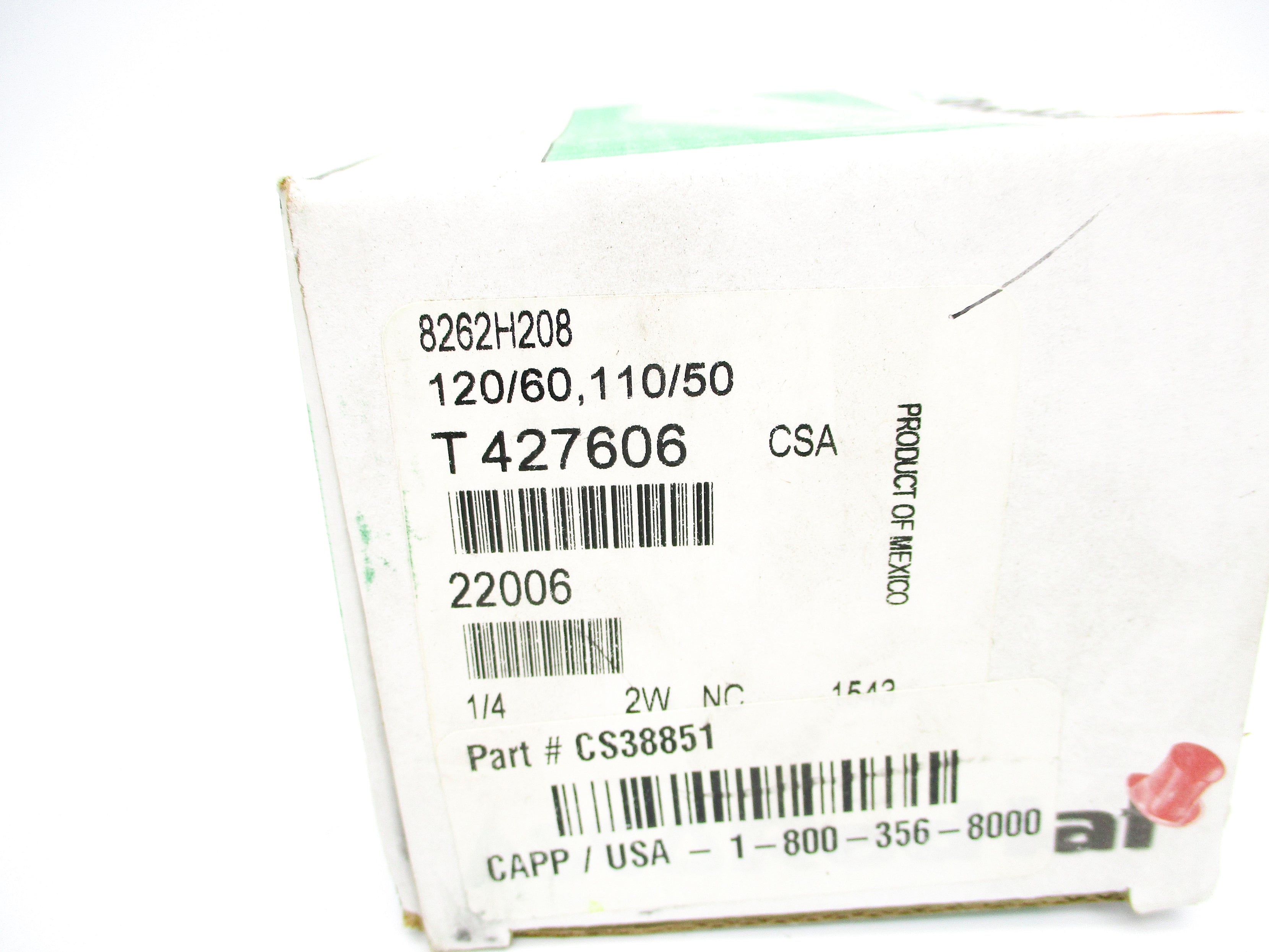 ASCO 8262H208 110/120V 100PSI 1/4" NSMP