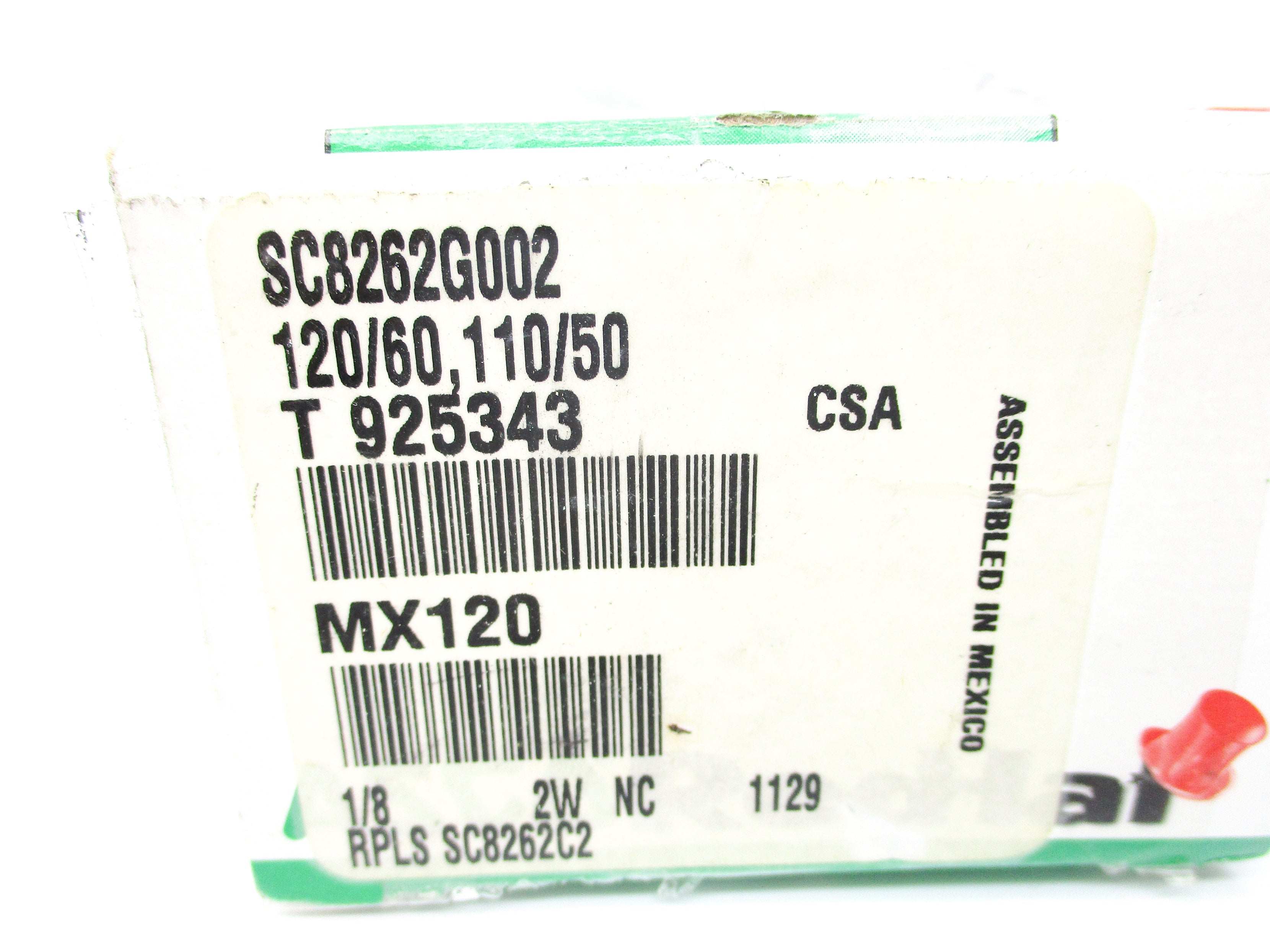 ASCO SC8262G002 110/120V 180PSI NSMP