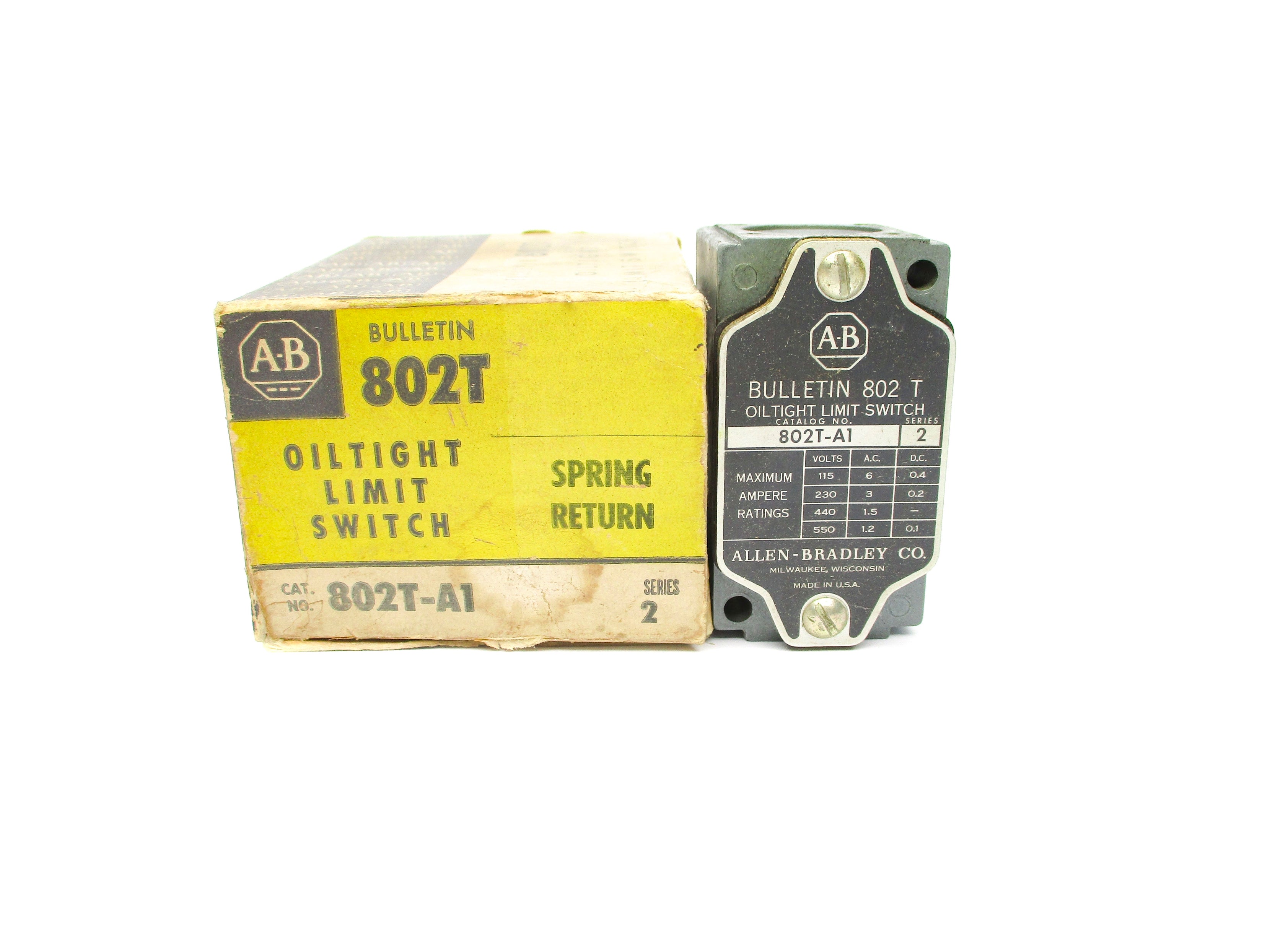 INDUSTRIAL SPARE PART 802T-A1 SER. 2 (BK/YL) NSMP