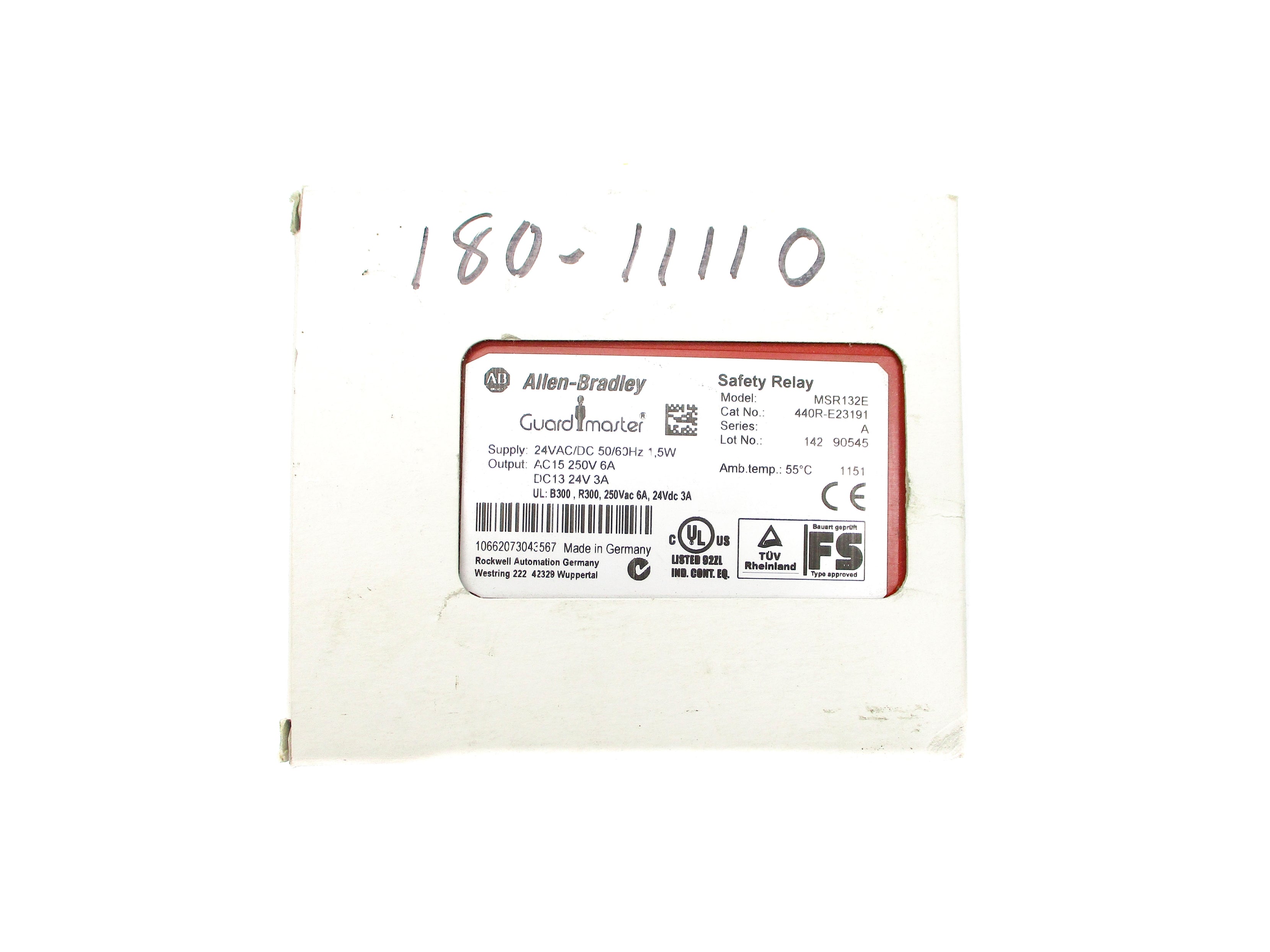 INDUSTRIAL SPARE PART 440R-E23191 SER. A 24VAC/DC (WH) NSMP