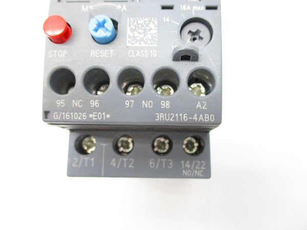 SIEMENS 3RU2116-4AB0 11-16A NSNP