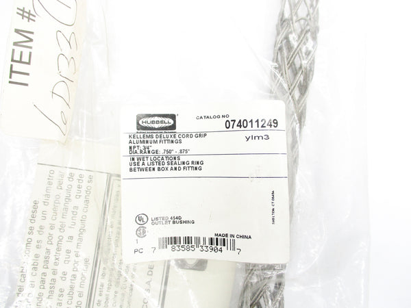 HUBBELL 074011249 .750-.875" NSMP