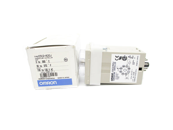 OMRON E5C2-R20J 100-120VAC 3A 0-300C/32-572F NSMP
