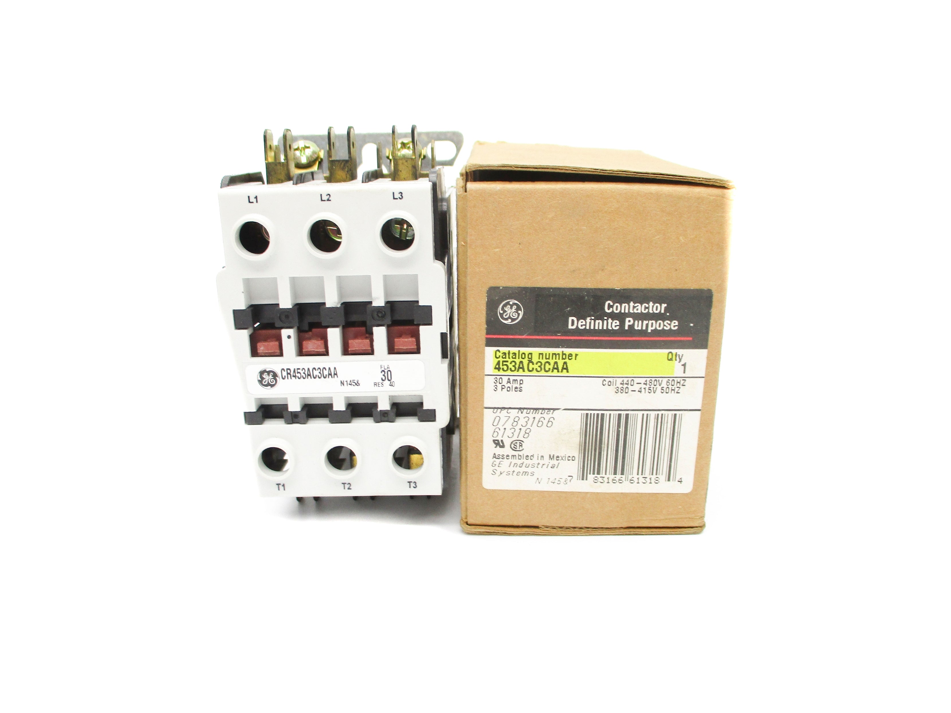 GENERAL ELECTRIC 453AC3CAA 380/480V NSMP