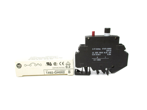 ALLEN BRADLEY 1492-GH002 SER. B 0.2A 250VAC NSMP
