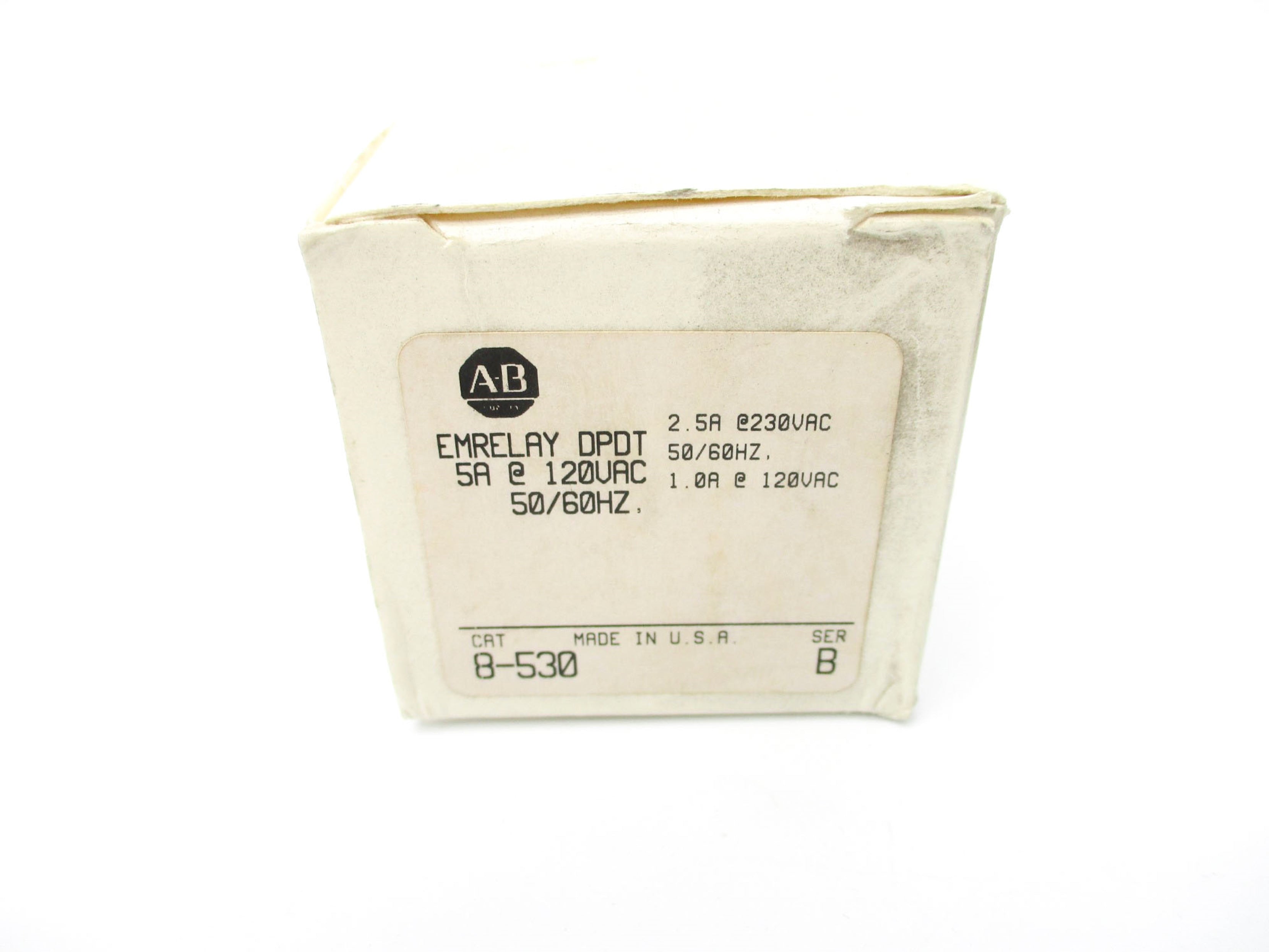 INDUSTRIAL SPARE PART 8-530 SER. B 120VAC 2.5A (WH) NSMP