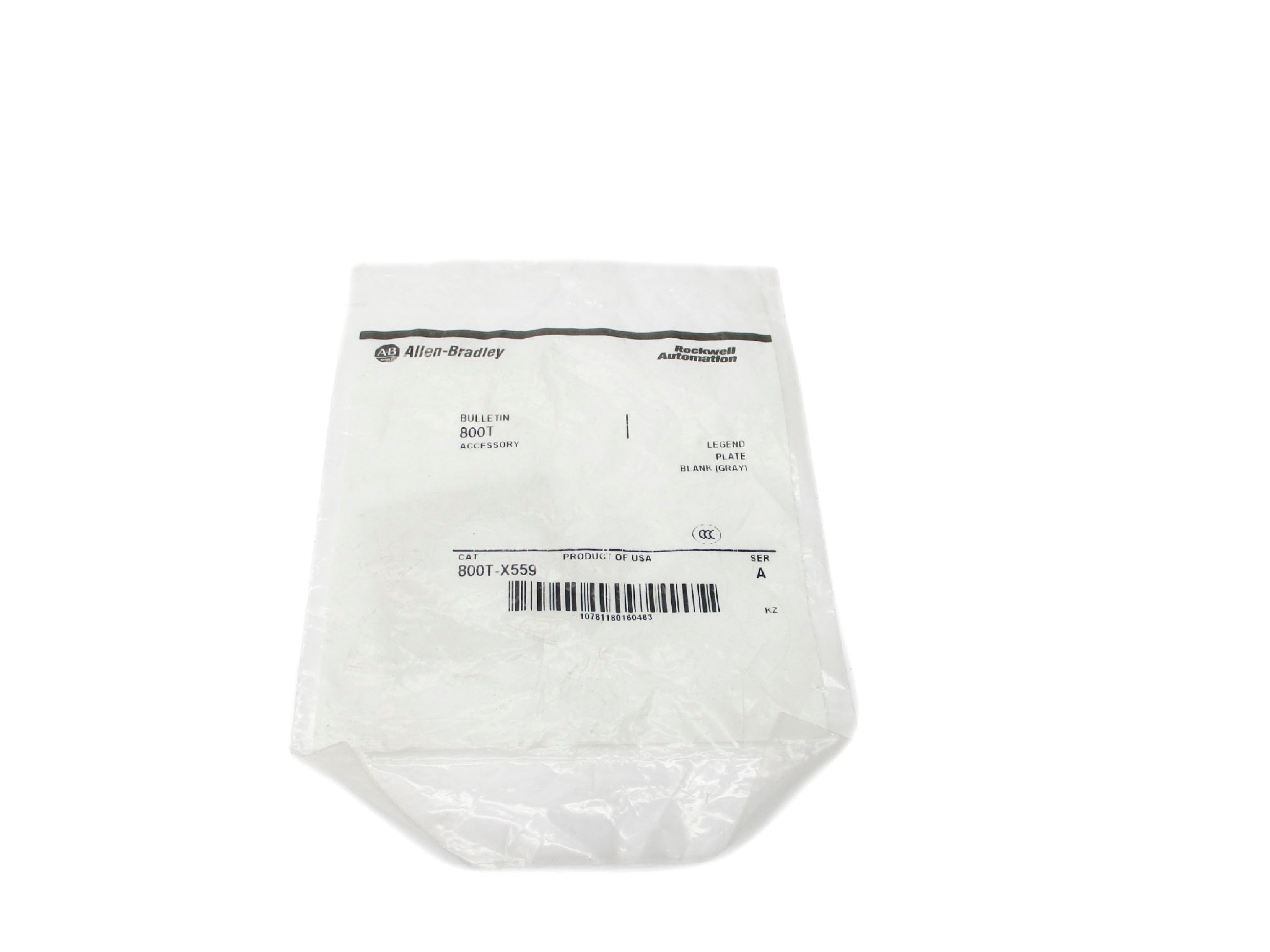 INDUSTRIAL SPARE PART 800T-X559 SER. A NSMP