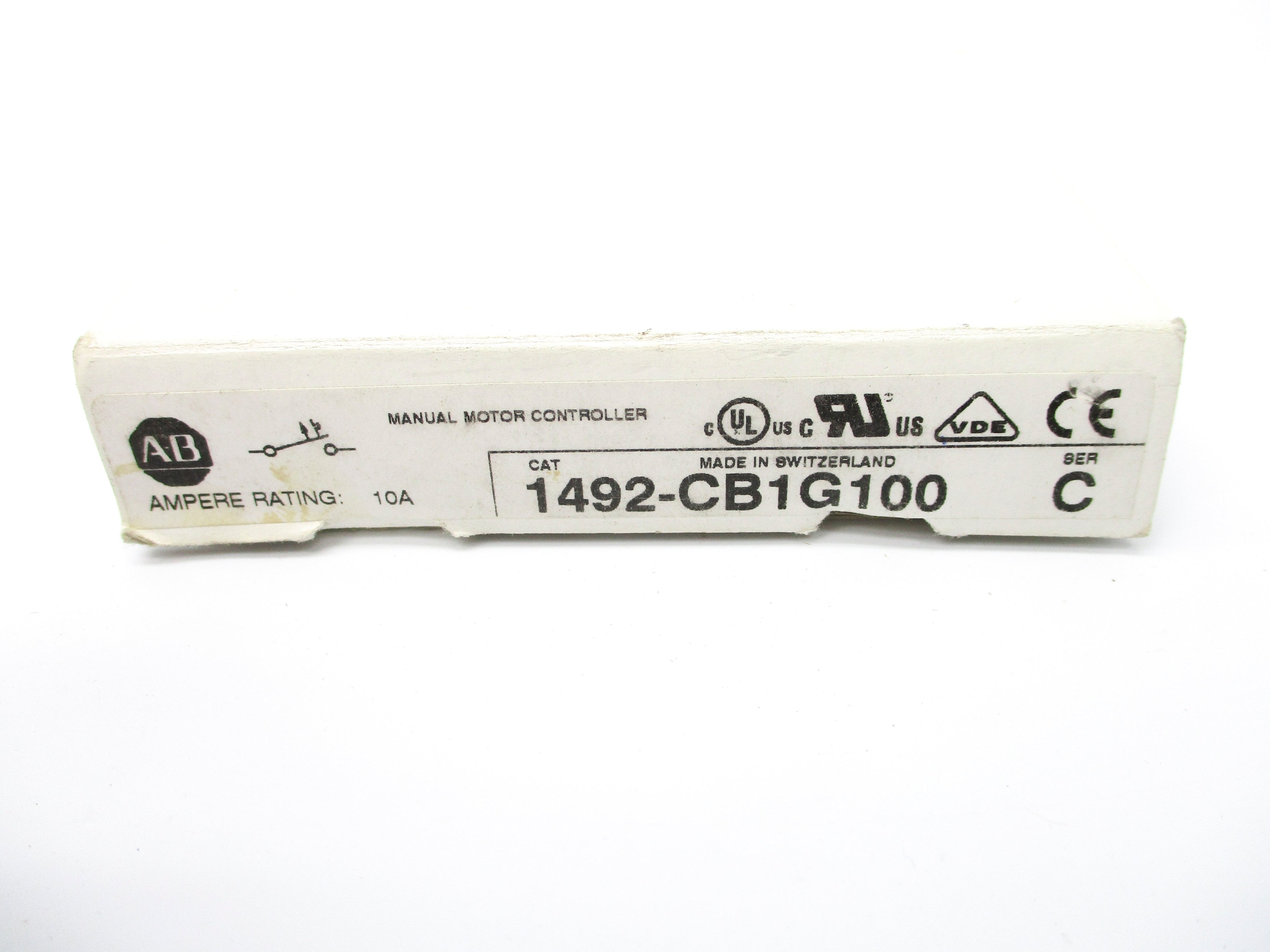 ALLEN BRADLEY 1492-CB1G100 SER. C 277VAC 10A NSMP