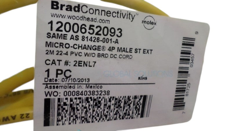 WOODHEAD INC. 1200652093 CONNECTOR  NSMP