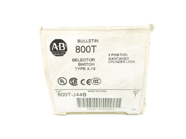 ALLEN BRADLEY 800T-J44B SER. T (WH) NSMP