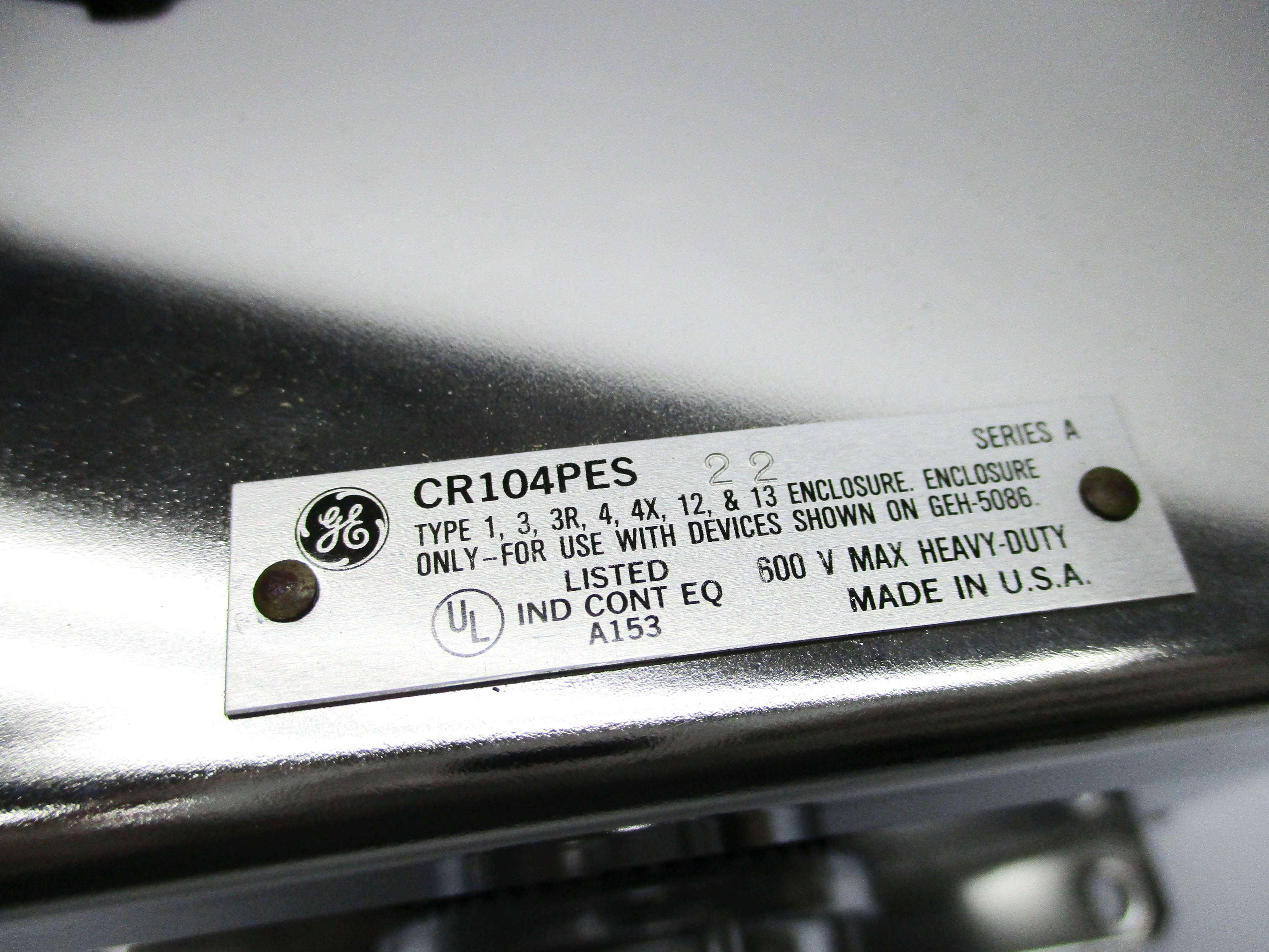 GENERAL ELECTRIC CR104PES22 SER. A NSMP