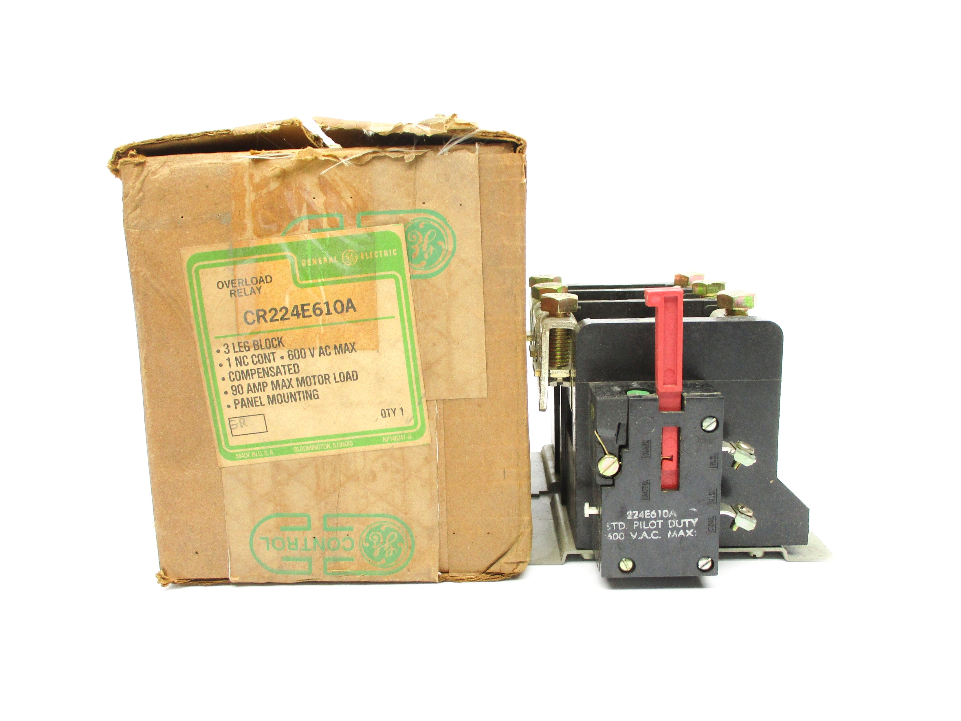 GENERAL ELECTRIC CR224E610A 90A 600VAC NSMP