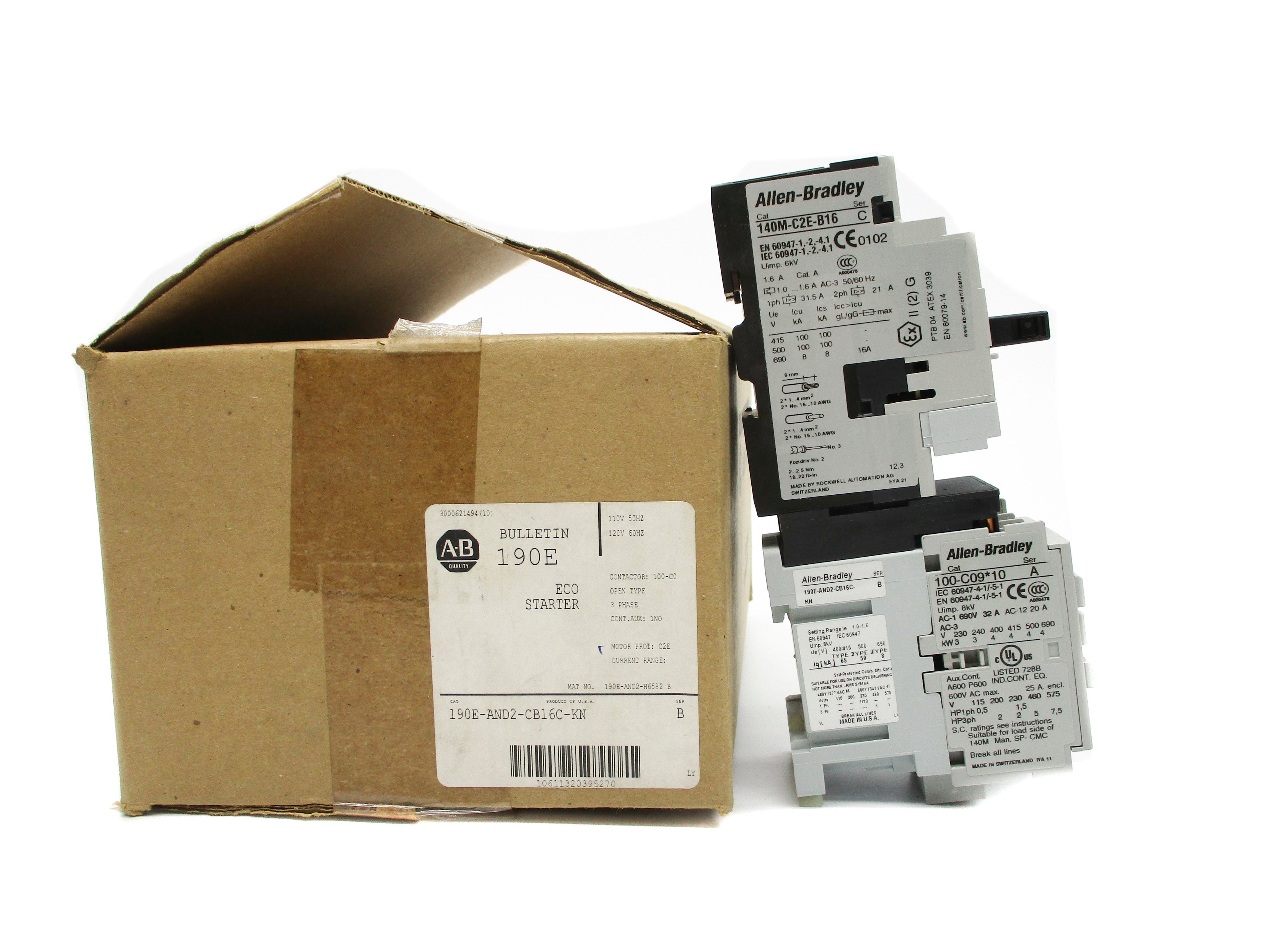INDUSTRIAL SPARE PART 190E-AND2-CB16C-KN SER. B (BR/WH) NSMP