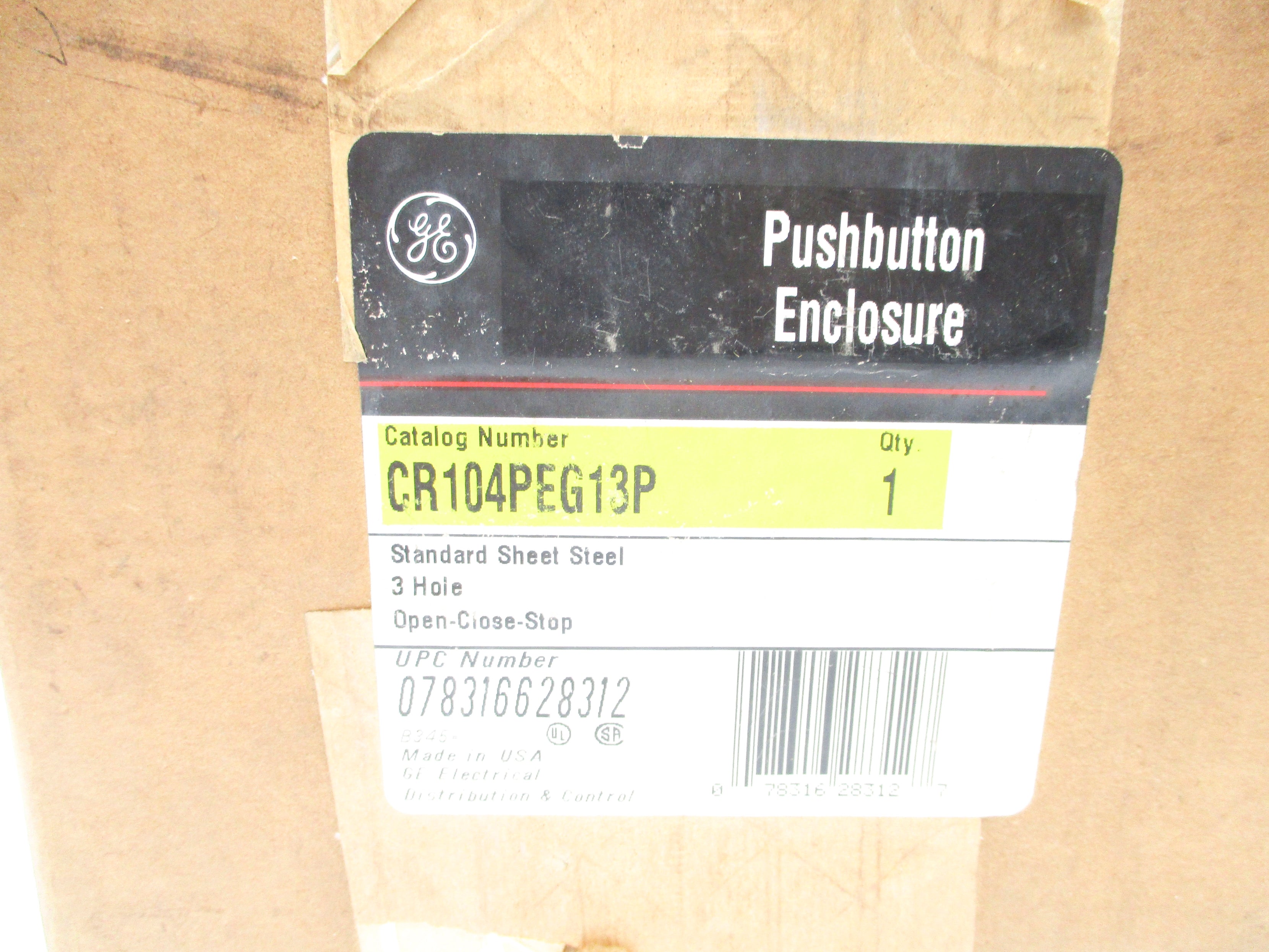 GENERAL ELECTRIC CR104PEG13P SER. A 600V NSMP