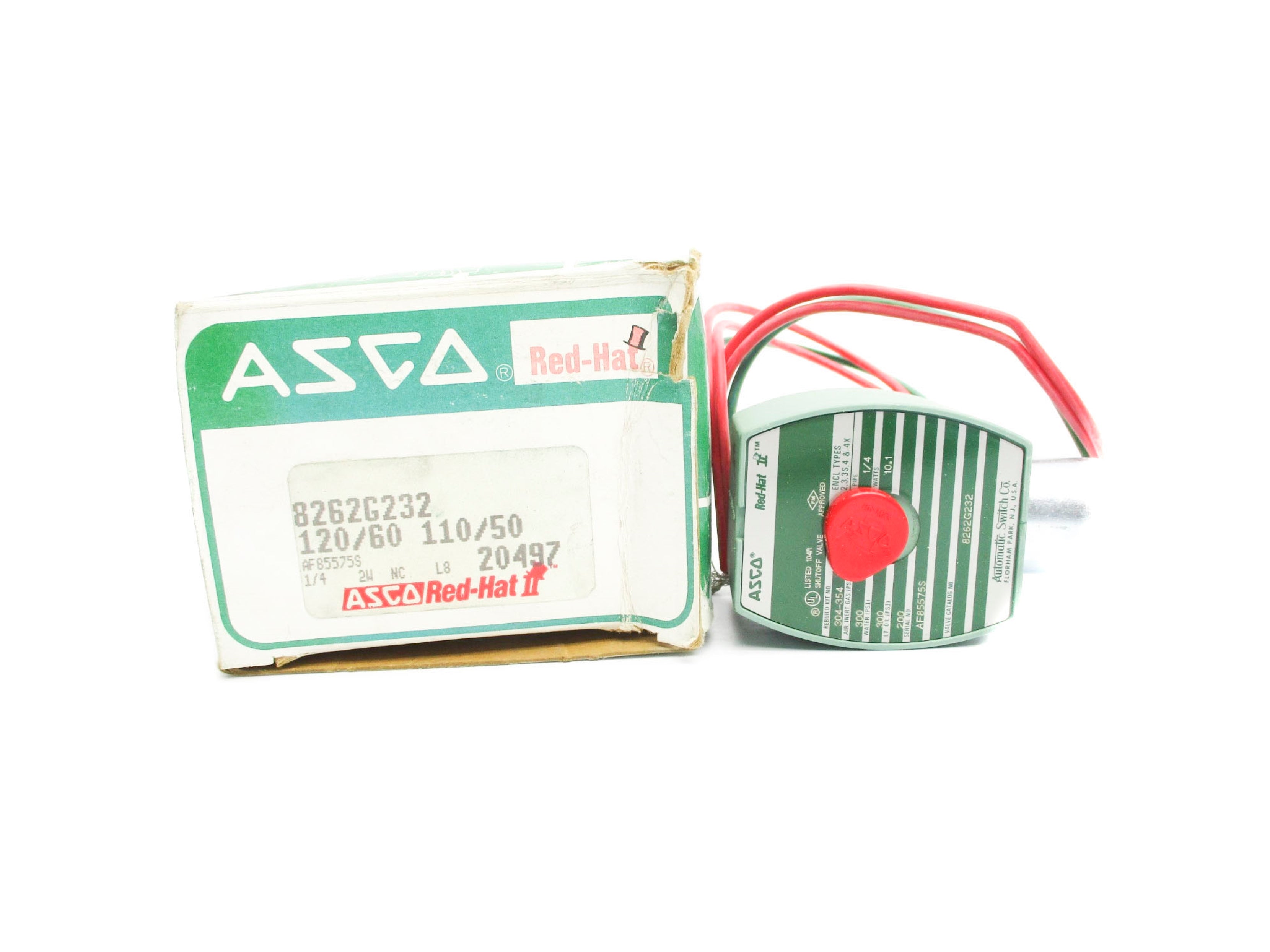 ASCO 8262G232 110/120V 200-300PSI 1/4" NSMP