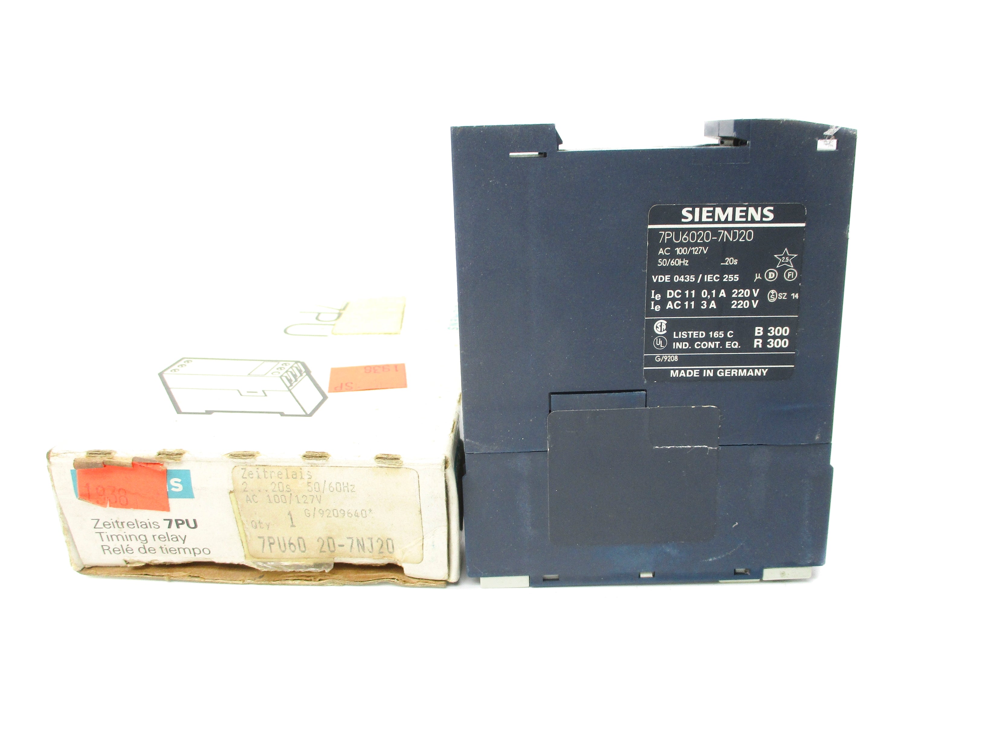 SIEMENS 7PU6020-7NJ20 100/127VAC 2-20S NSMP