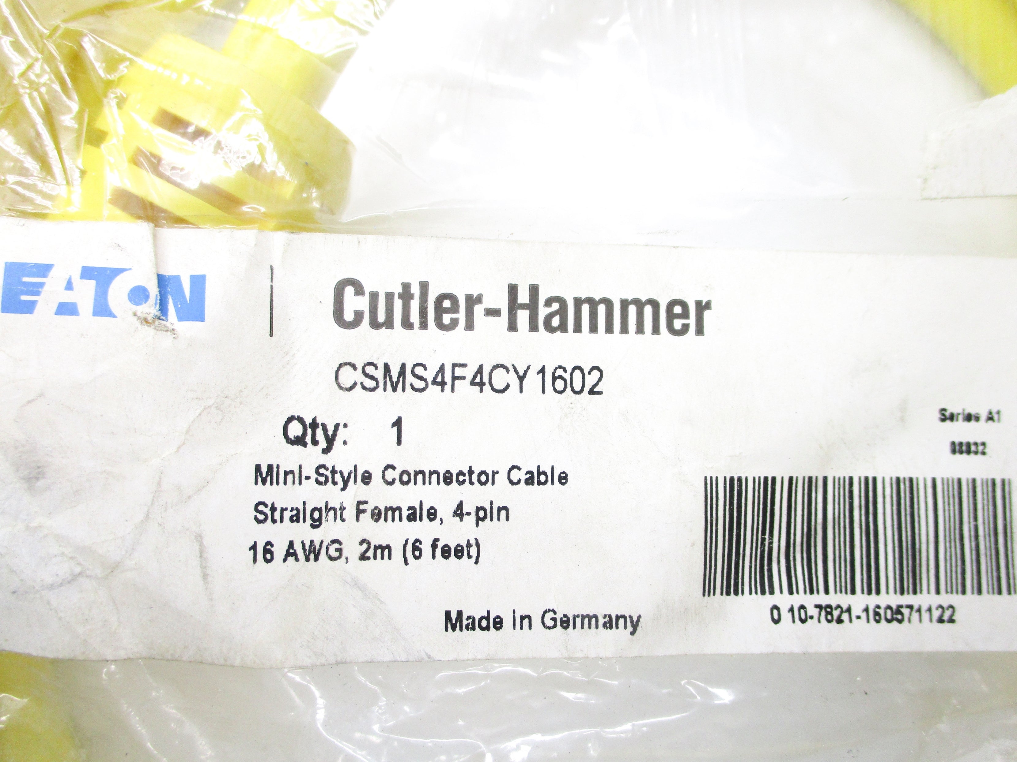 CUTLER HAMMER CSMS4F4CY1602 SER. A1 NSMP