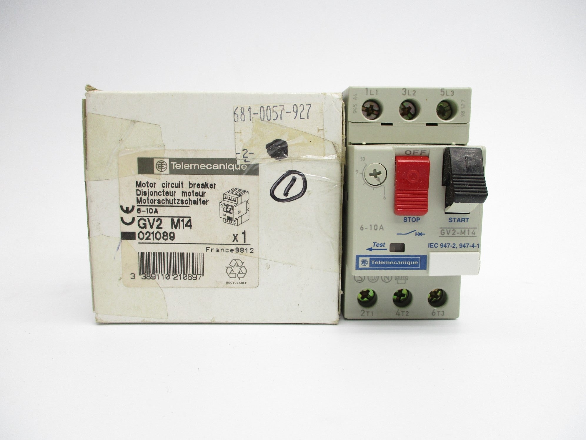 TELEMECANIQUE GV2M14 6-10A NSMP