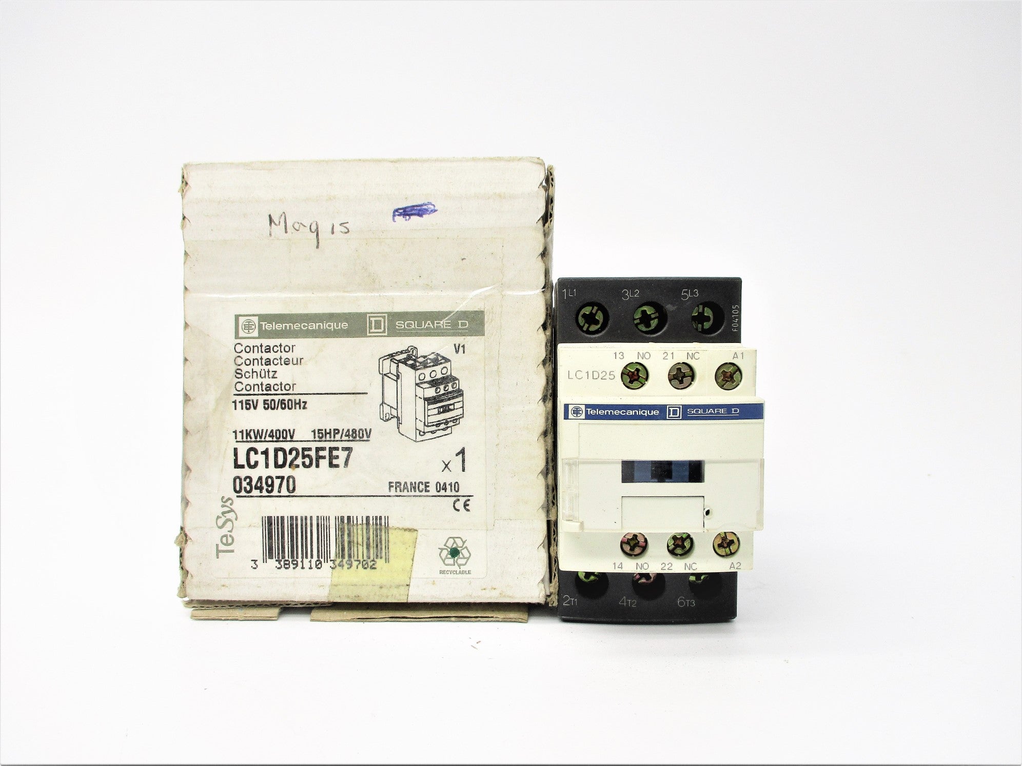 TELEMECANIQUE LC1D25FE7 115V NSMP
