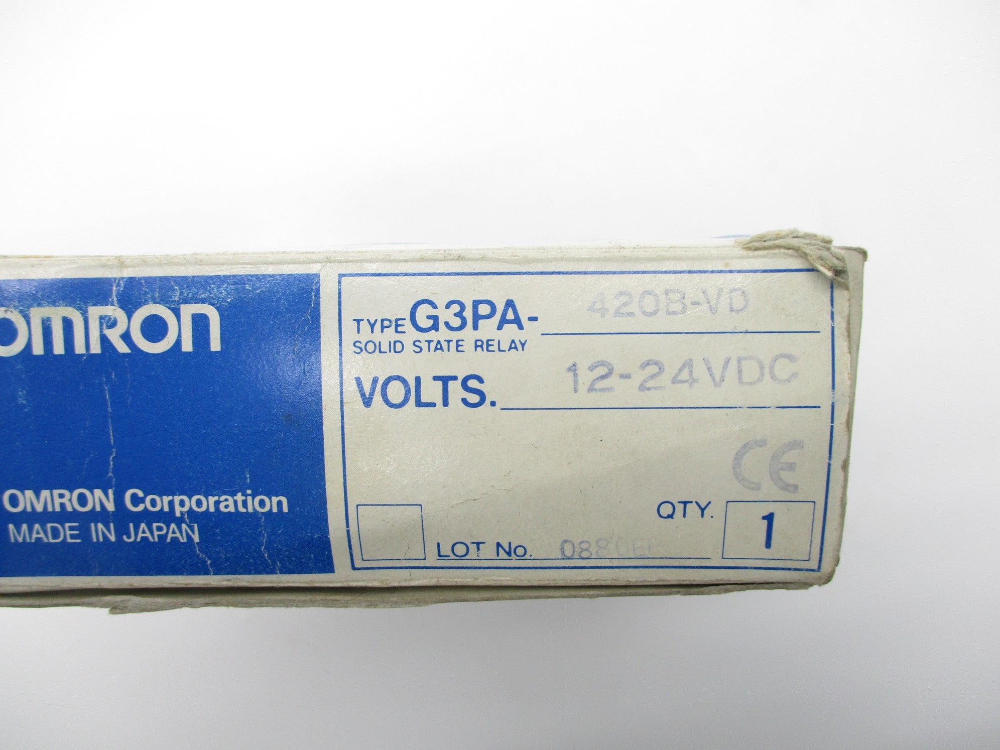OMRON G3PA-420B-VD 12-24VAC/DC 20A NSMP