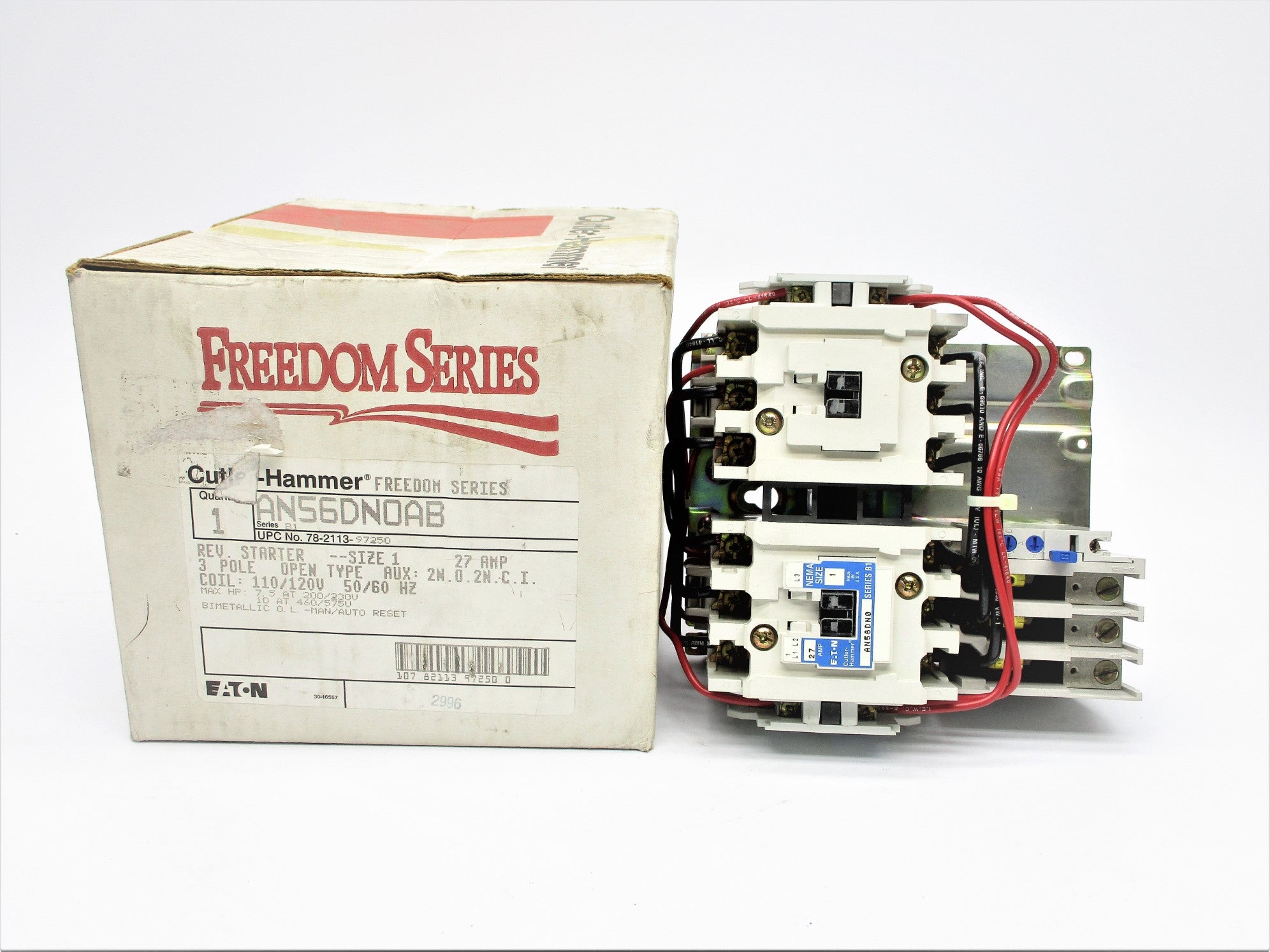CUTLER HAMMER AN56DN0AB SER. B1 110/120V 27A NSMP