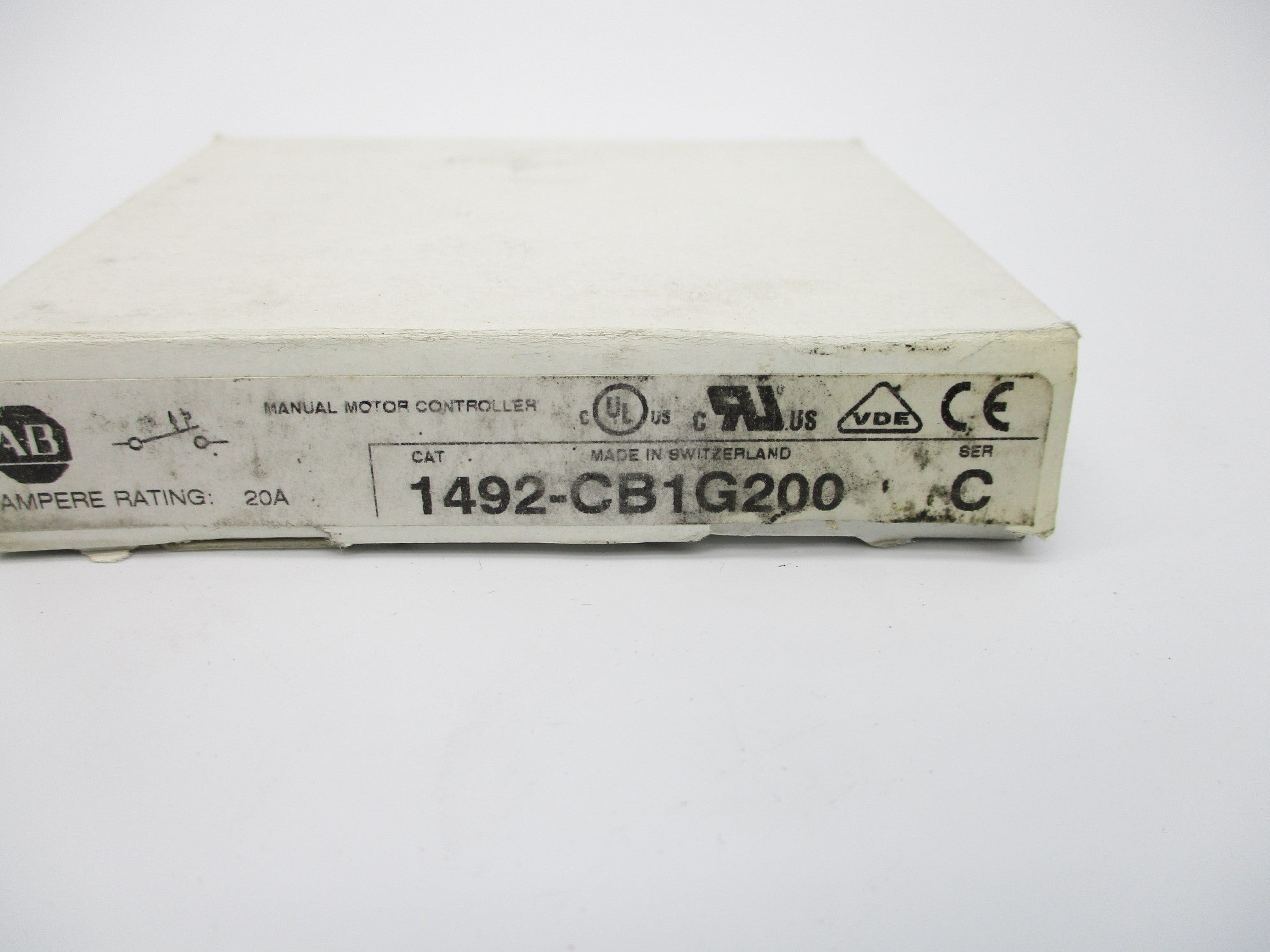 ALLEN BRADLEY 1492-CB1G200 SER.C 277VAC 20A (WH) NSMP