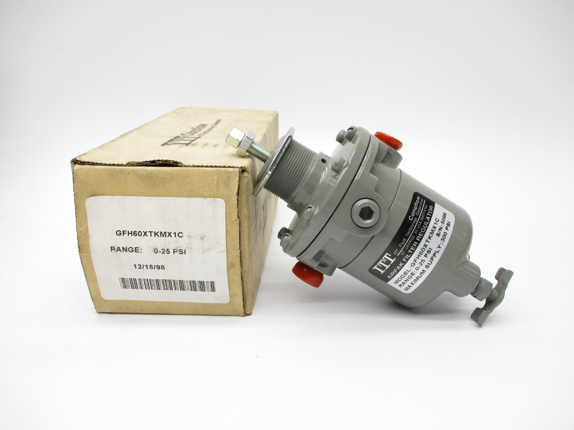 ITT GFH60XTKMX1C 0-25PSI NSMP