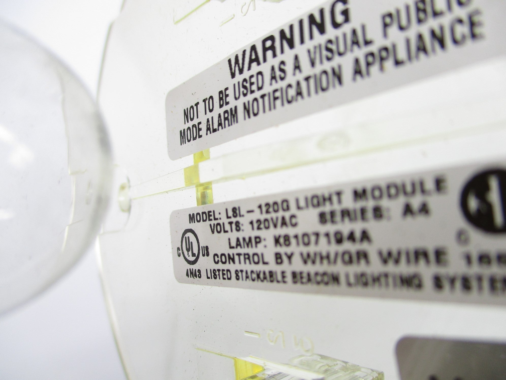 INDUSTRIAL SPARE PART LSL-120G SER. A4 (AS PICTURED) NSMP