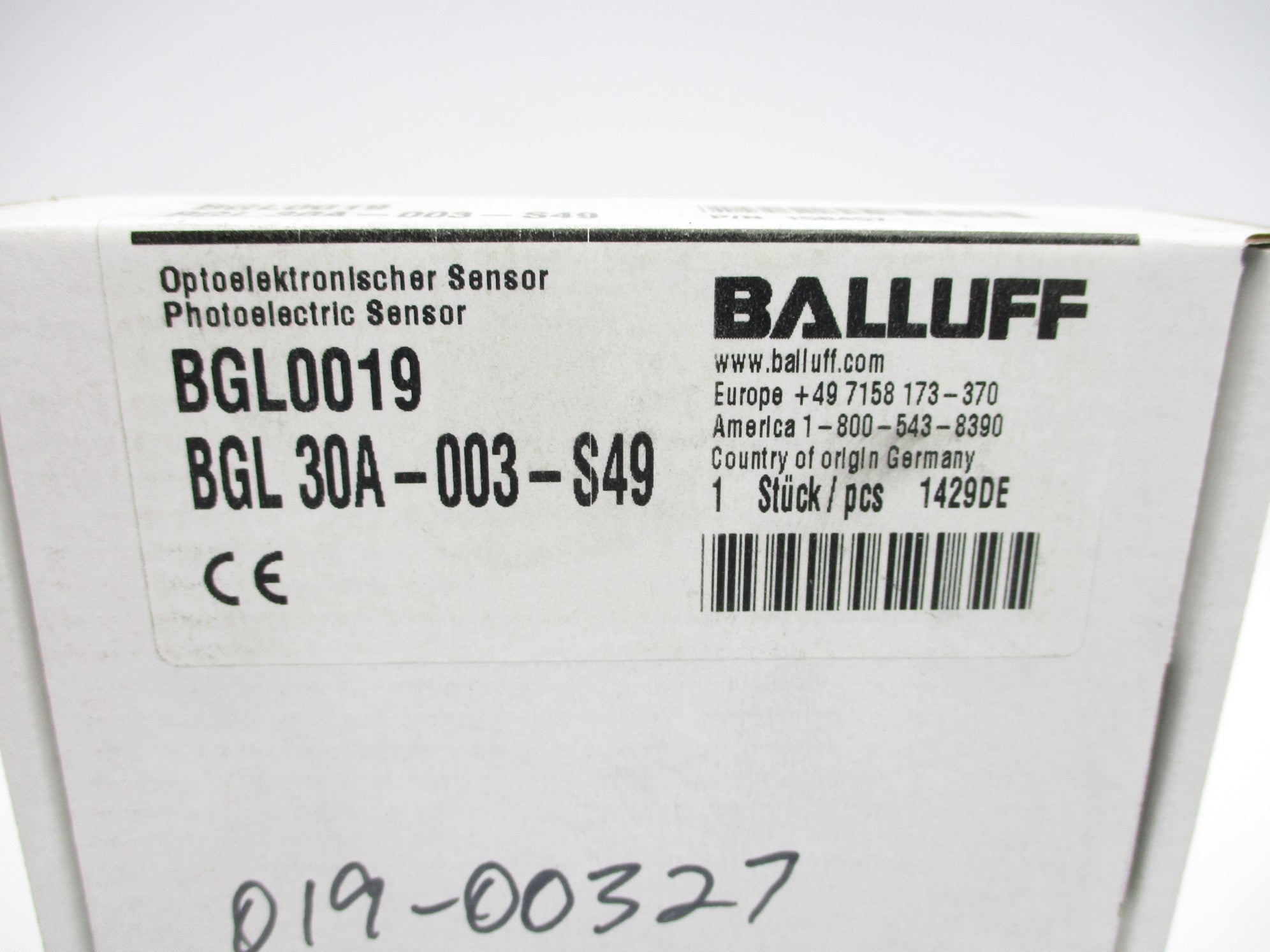 BALLUFF BGL30A-003-S49 BGL0019 NSMP