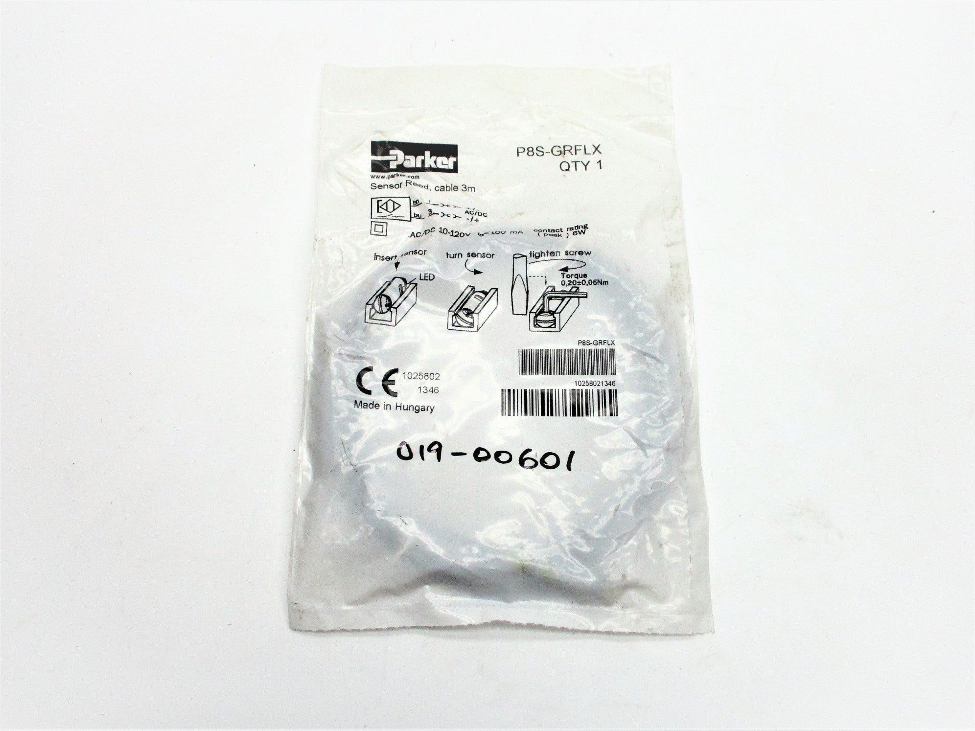 PARKER P8S-GRFLX 10-120VAC/DC NSMP