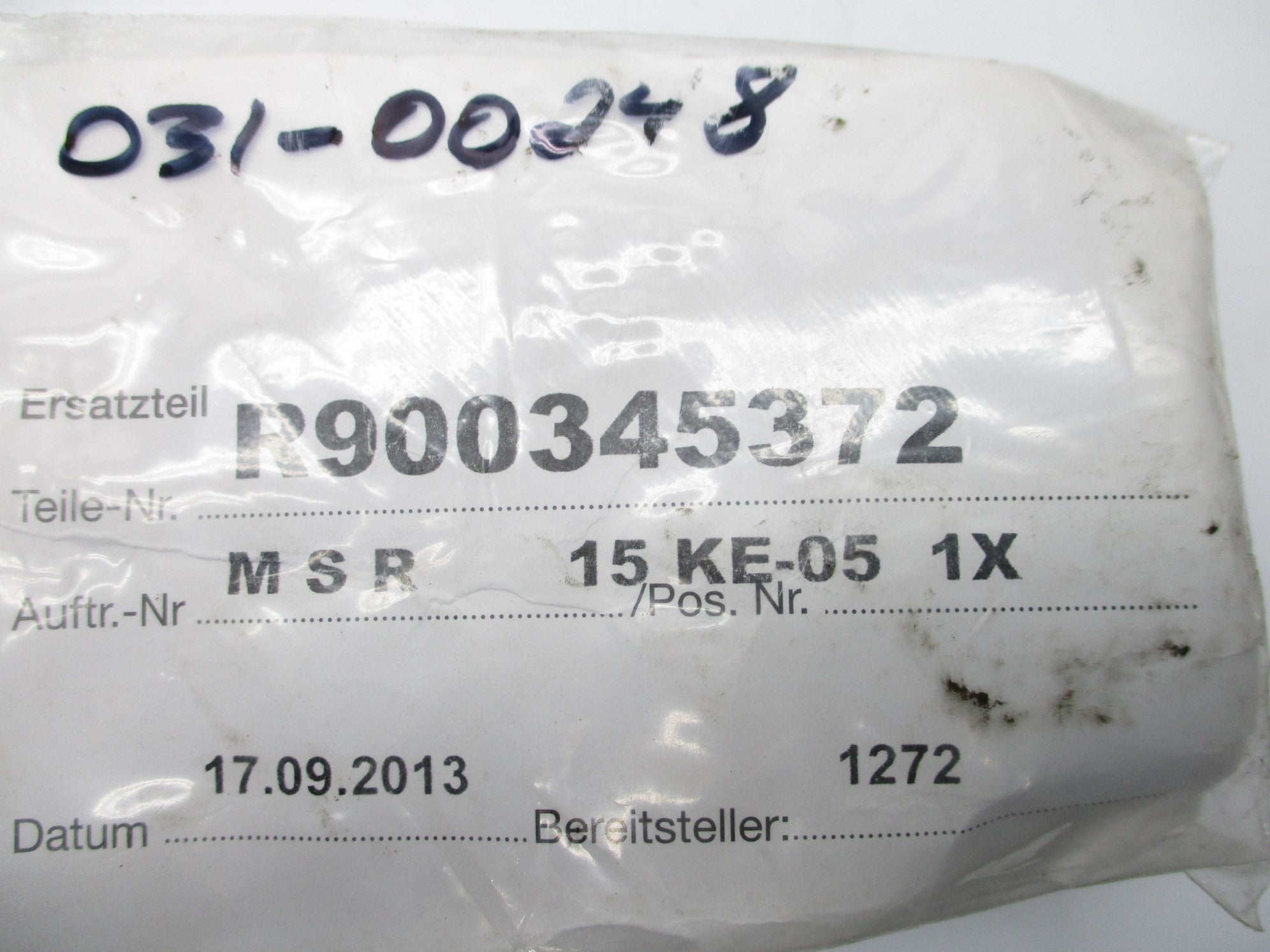 REXROTH MSR15KE05-1X R900345372 NSMP