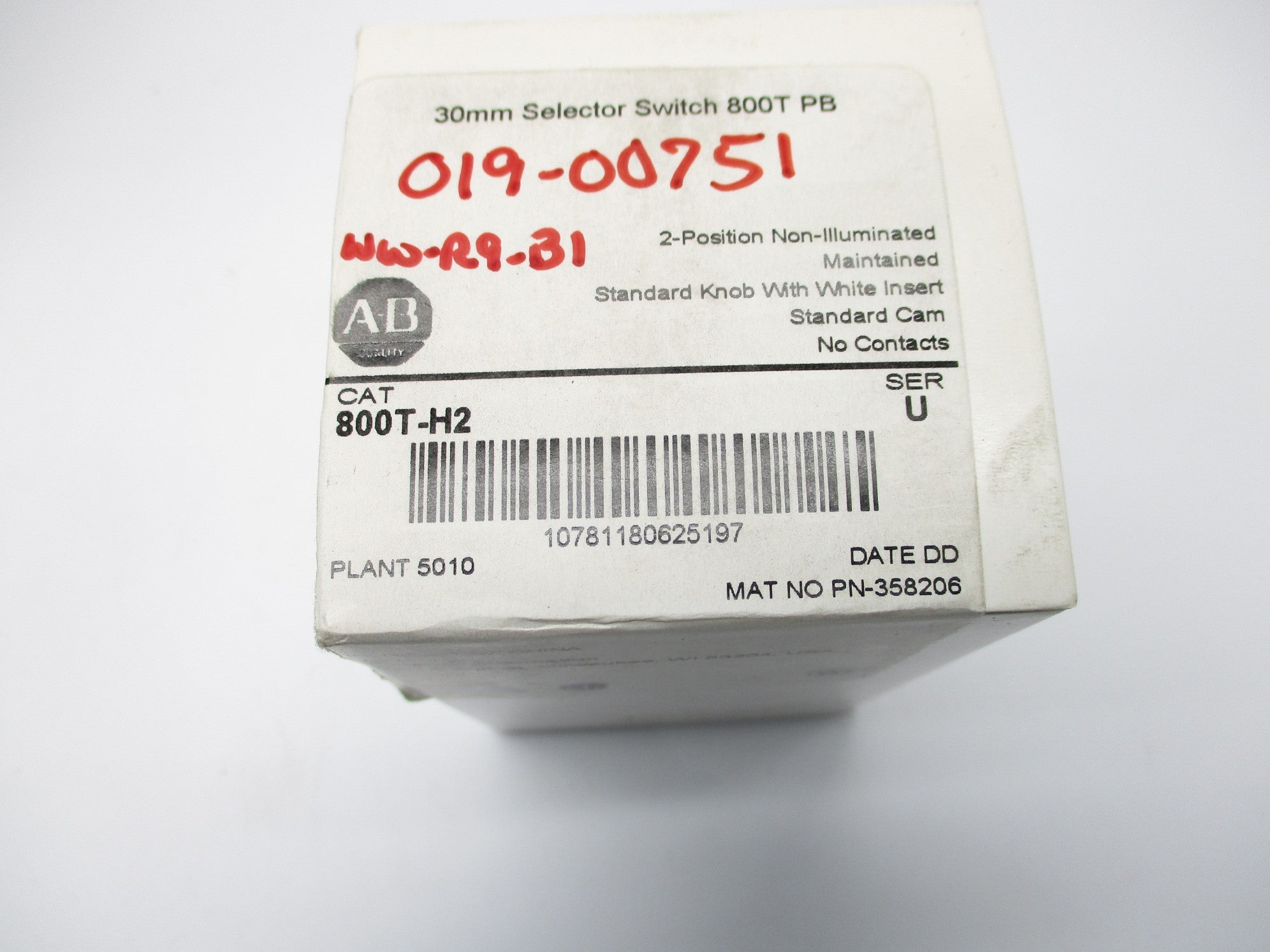 INDUSTRIAL SPARE PART 800T-H2 SER. U (WH) NSFS