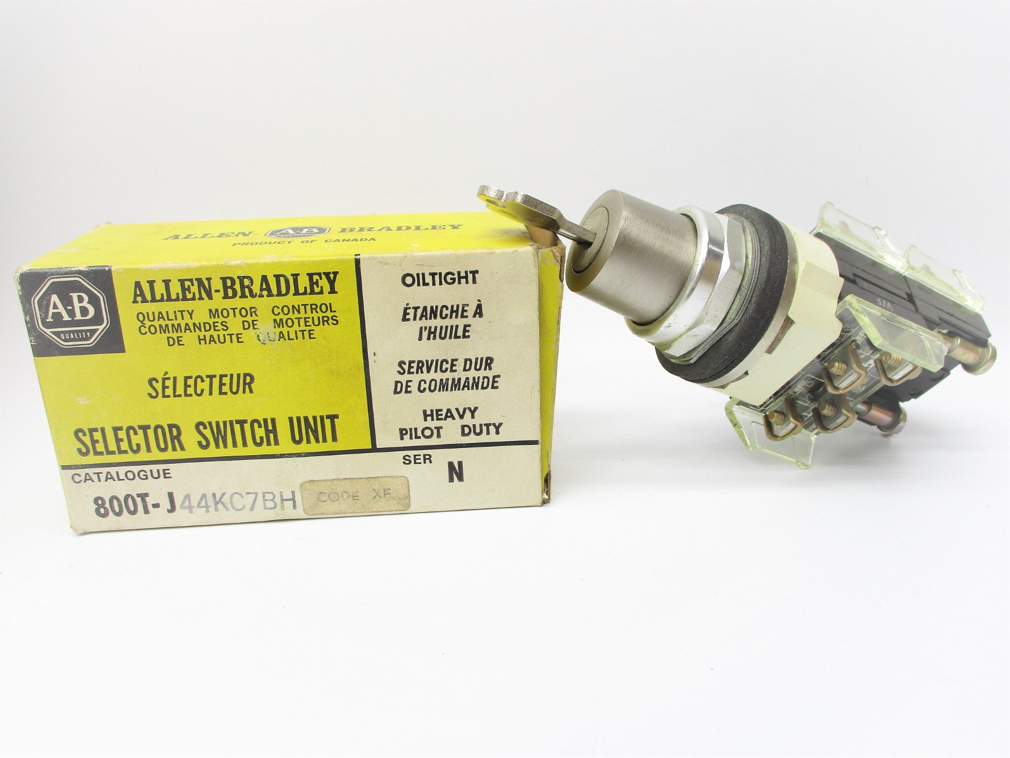 INDUSTRIAL SPARE PART 800T-J44KC7BH SER. N (BK/YL) NSMP