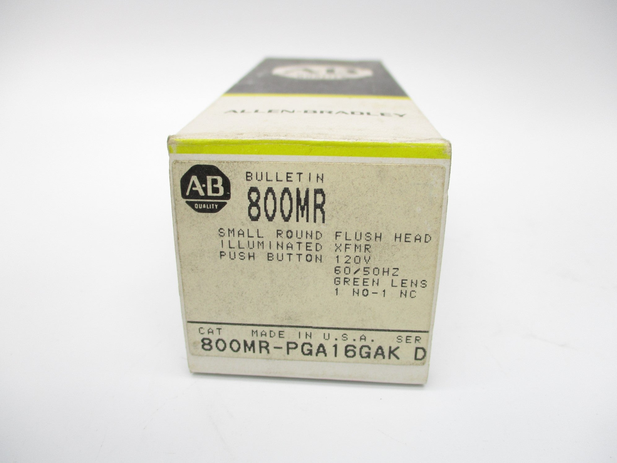 INDUSTRIAL SPARE PART 800MR-PGA16GAK SER. D (BK/YL) NSMP
