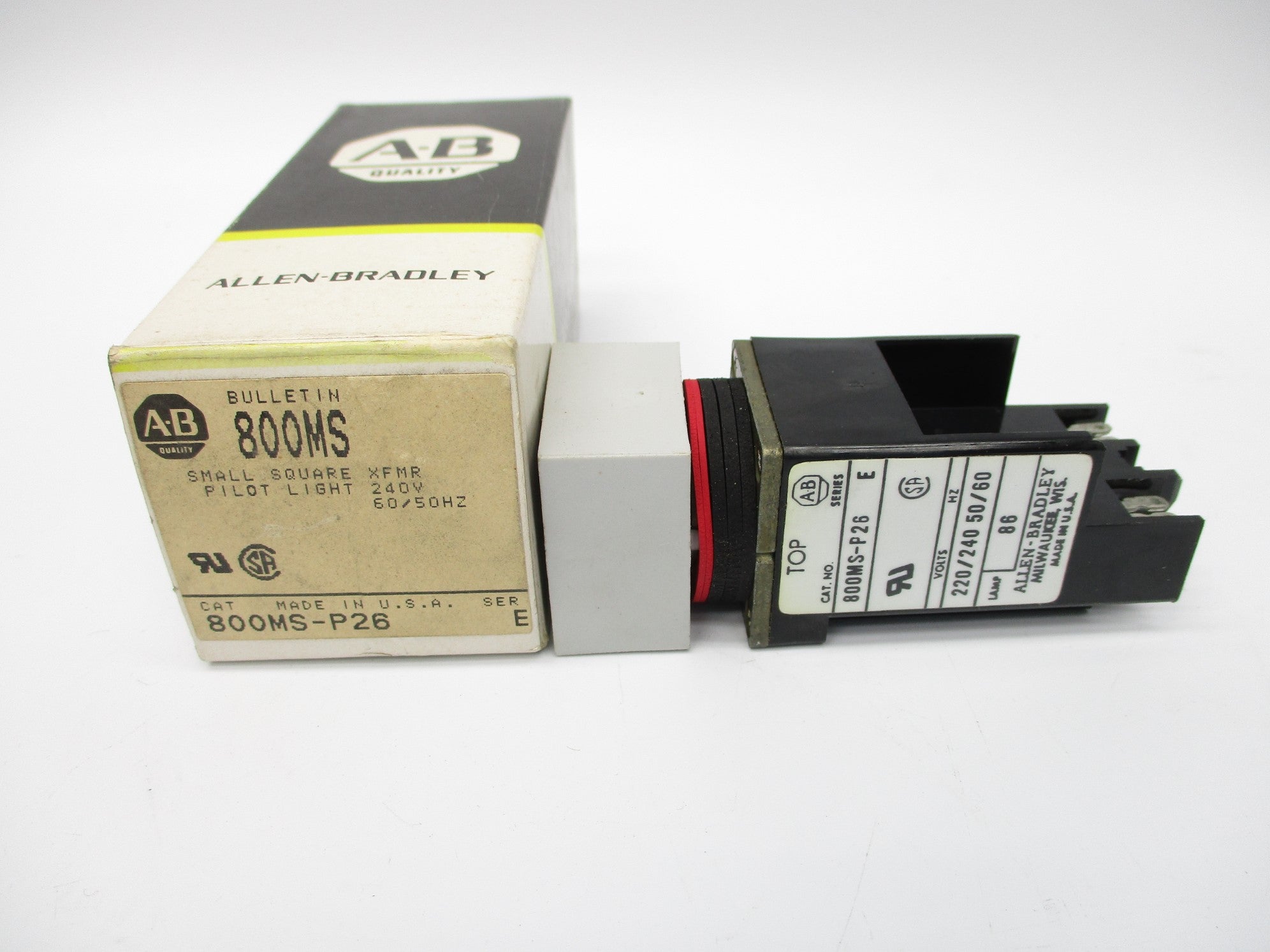 INDUSTRIAL SPARE PART 800MS-P26 SER. E (BK/YL) NSMP