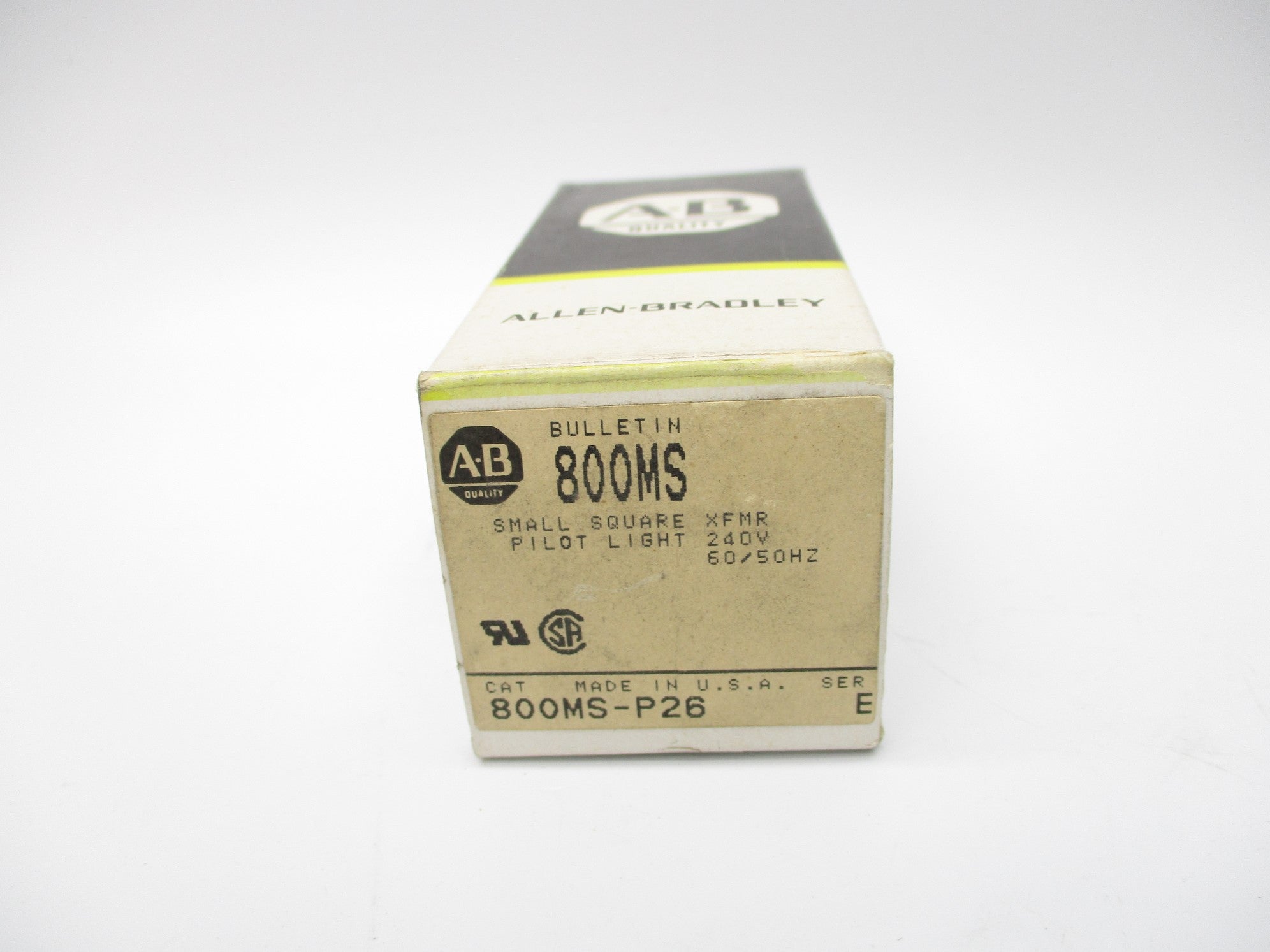 INDUSTRIAL SPARE PART 800MS-P26 SER. E (BK/YL) NSMP