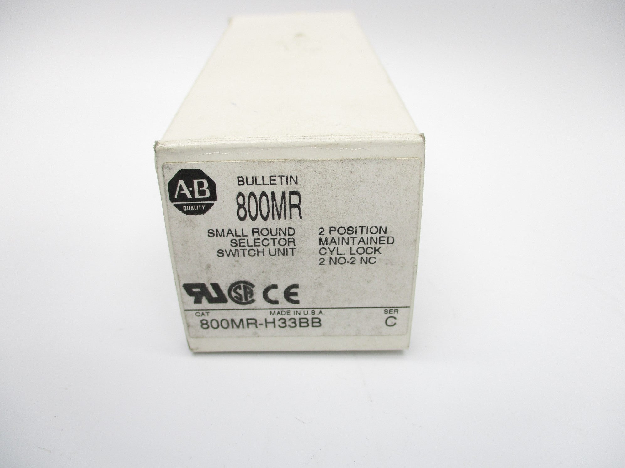 ALLEN BRADLEY 800MR-H33BB SER. C (WH) NSMP