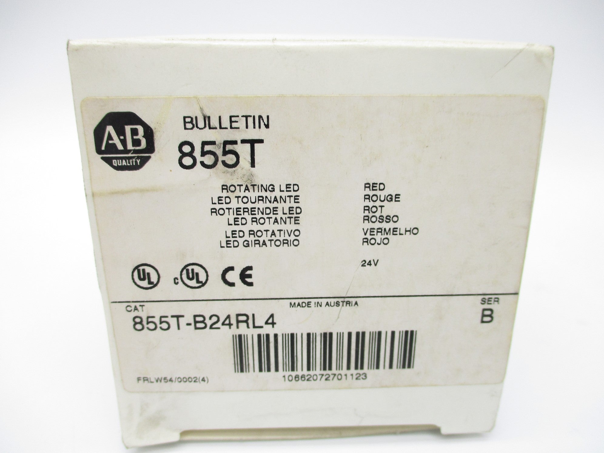 INDUSTRIAL SPARE PART 855T-B24RL4 SER. B (WH) NSMP
