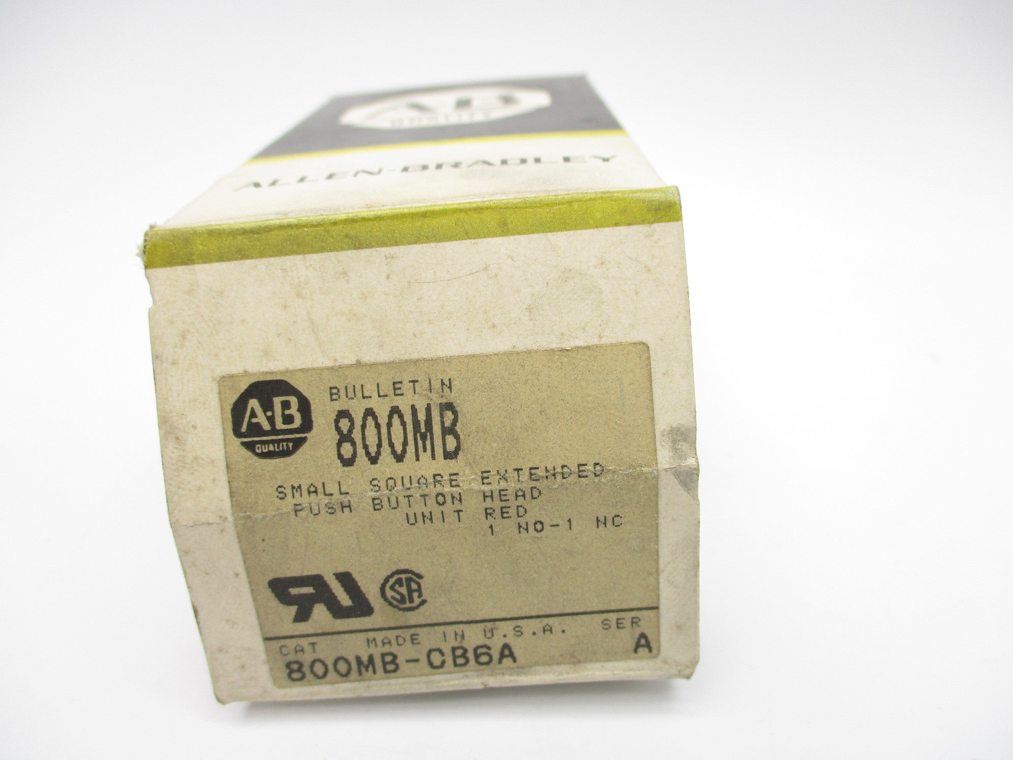 INDUSTRIAL SPARE PART 800MB-CB6A SER. A (BK/YL) NSMP