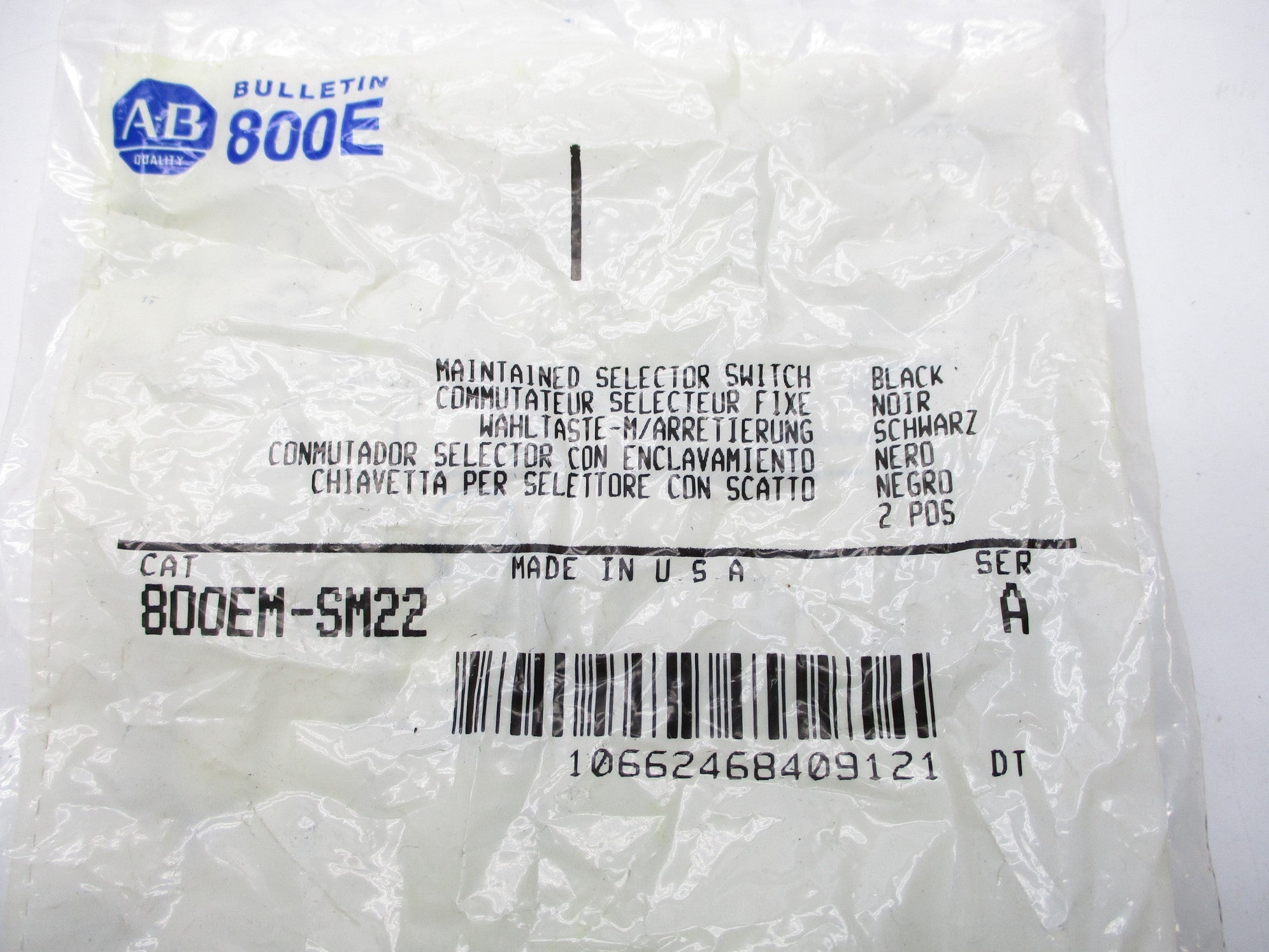 INDUSTRIAL SPARE PART 800EM-SM22 SER. A NSMP
