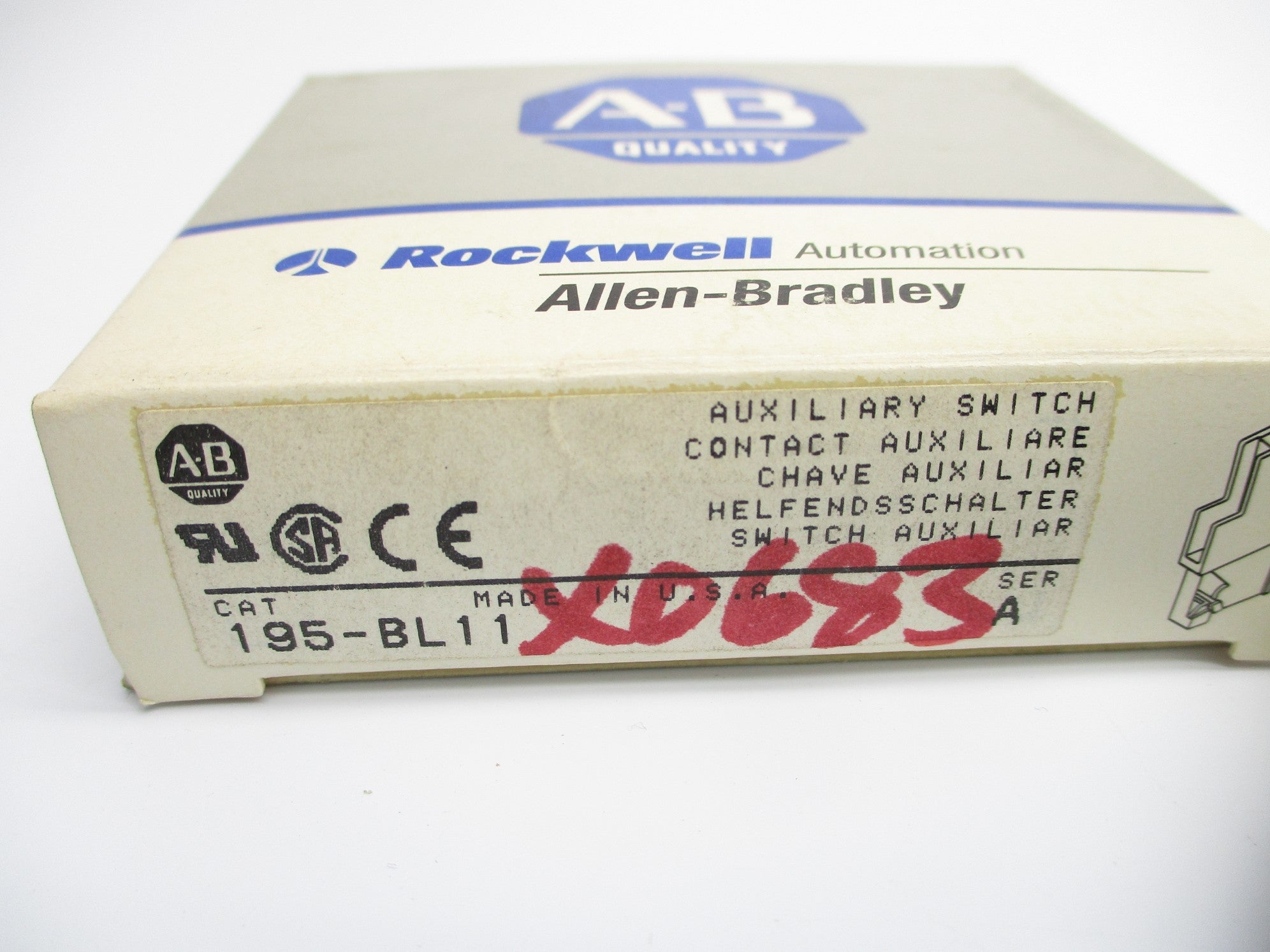 INDUSTRIAL SPARE PART 195-BL11 SER. A (GY/BL) NSMP