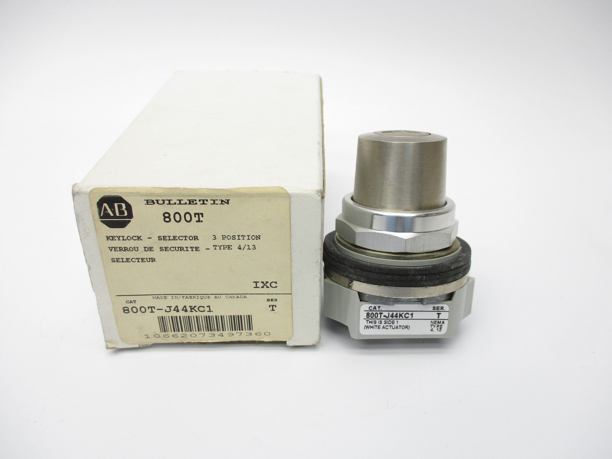 INDUSTRIAL SPARE PART 800T-J44KC1 SER. T (NO KEY) (WH) NSMP