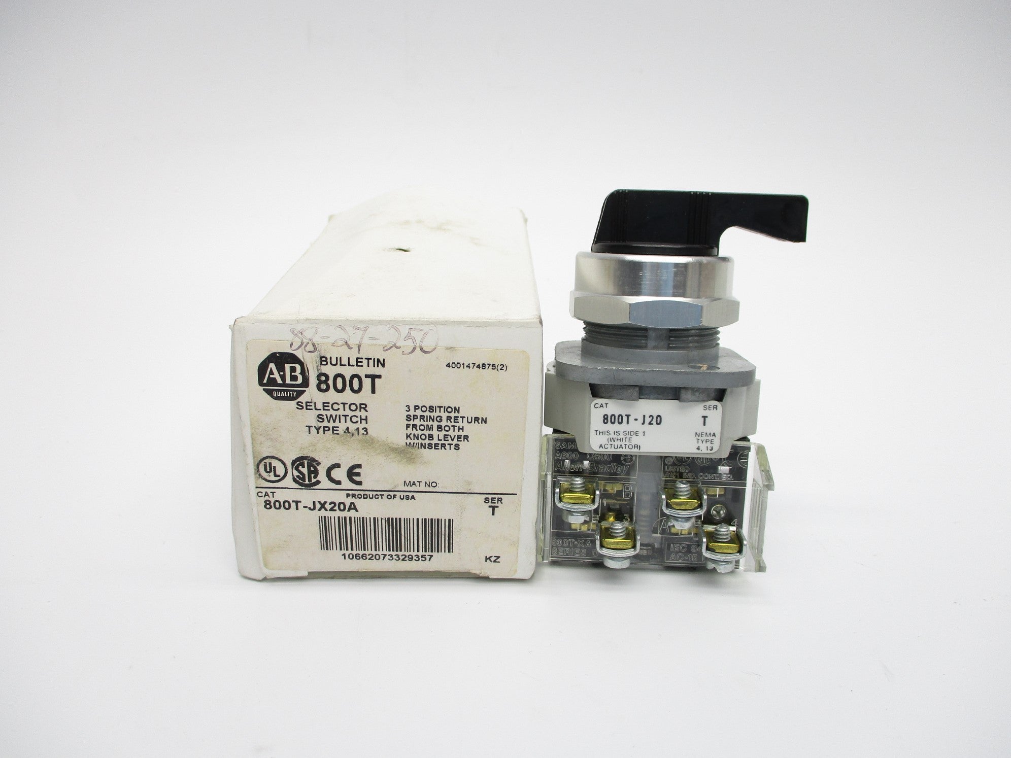 INDUSTRIAL SPARE PART 800T-JX20A SER. T (WH) NSMP