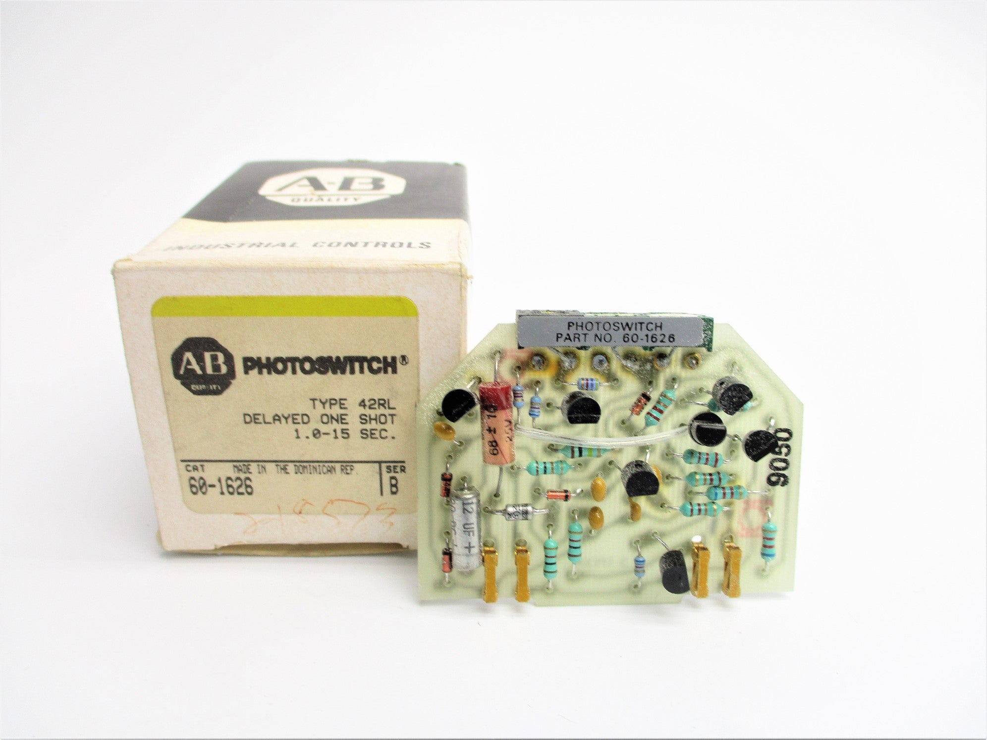 INDUSTRIAL SPARE PART 60-1626 SER. B (BK/YL) NSMP