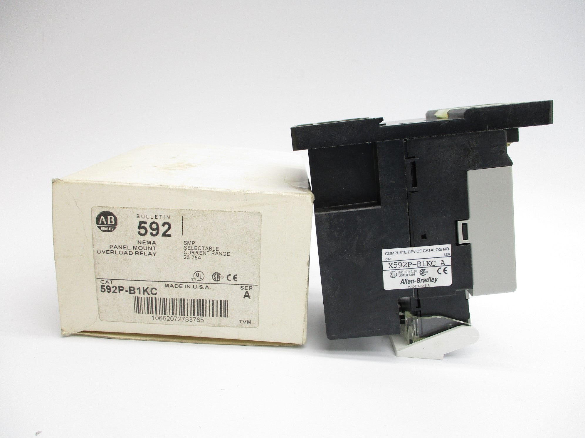 INDUSTRIAL SPARE PART 592P-B1KC SER. A 23-75A (WH) NSMP