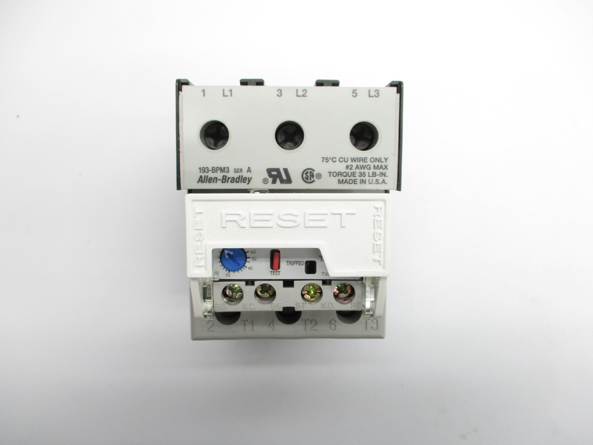 INDUSTRIAL SPARE PART 592P-B1KC SER. A 23-75A (WH) NSMP