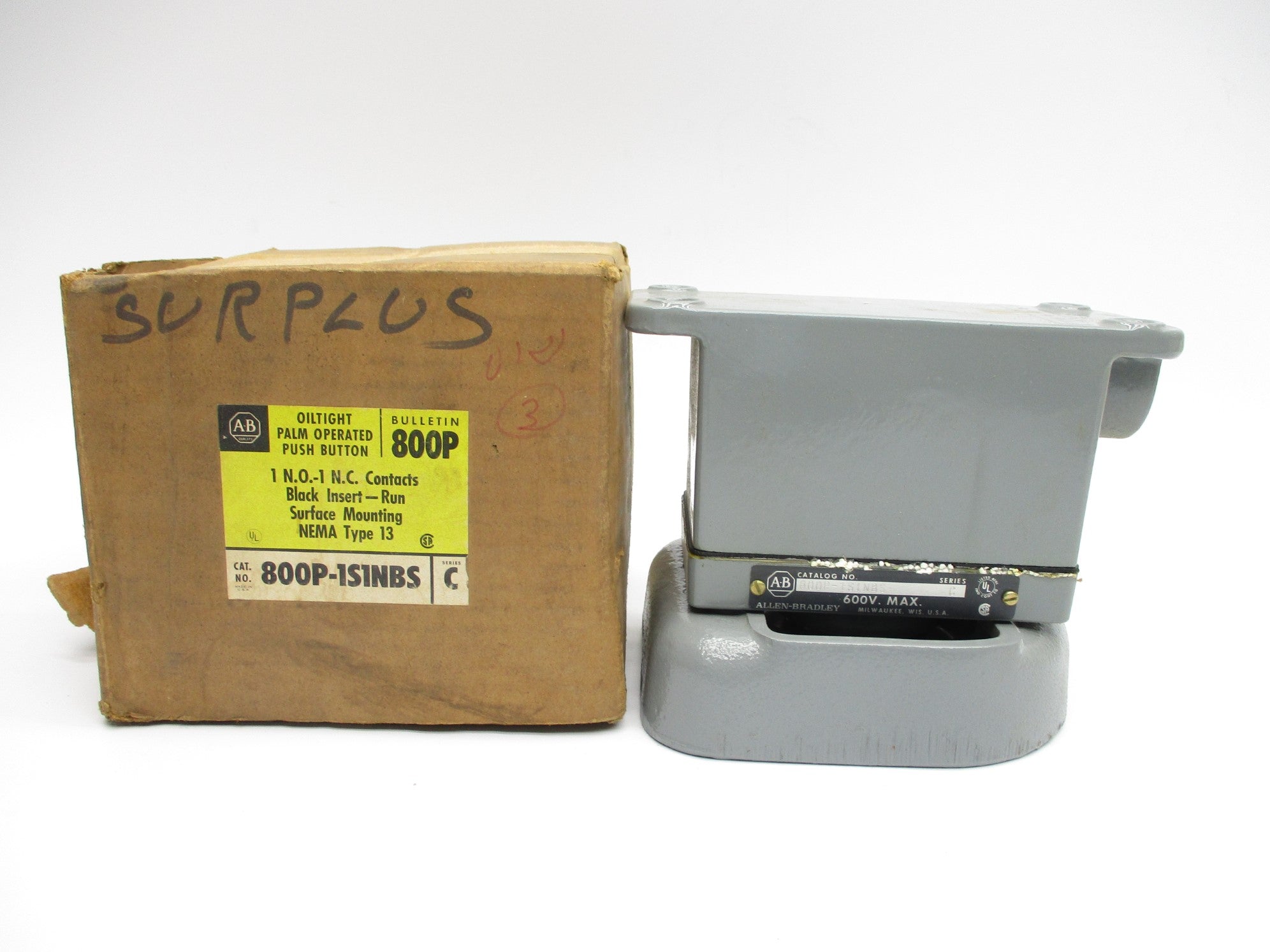 INDUSTRIAL SPARE PART 800P-1S1NBS SER. C (BK/YL) NSMP
