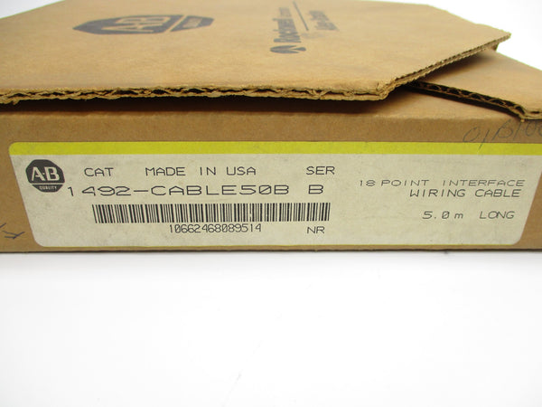 ALLEN BRADLEY 1492-CABLE50B SER. B (BR/YL) NSMP